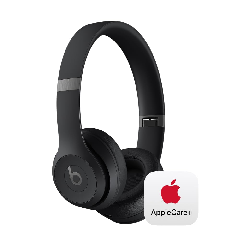 Beats Solo 4 - Wireless On-Ear Bluetooth Headphones, Up to 50-Hour Battery Life, Ultra-Lightweight Comfort, Powerful and Balanced Sound, Apple & Android Compatible - Amazon Exclusive Metallic Pink