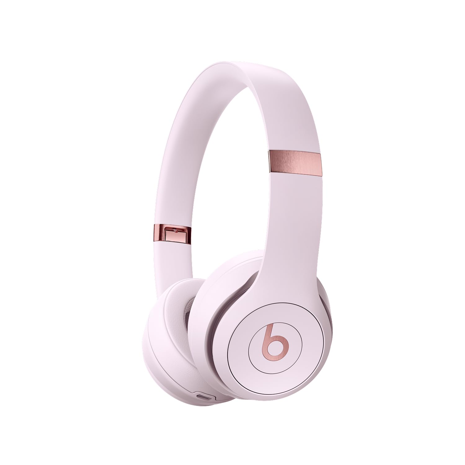 Beats Solo 4 - Wireless On-Ear Bluetooth Headphones, Up to 50-Hour Battery Life, Ultra-Lightweight Comfort, Powerful and Balanced Sound, Apple & Android Compatible - Amazon Exclusive Metallic Pink