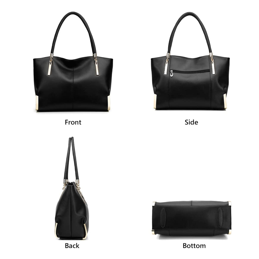 FOXLOVER Large Capacity Tote Handbags for Women, Women's Top-handle Bags Fashion Shoulder Bags Purses Minimalist design