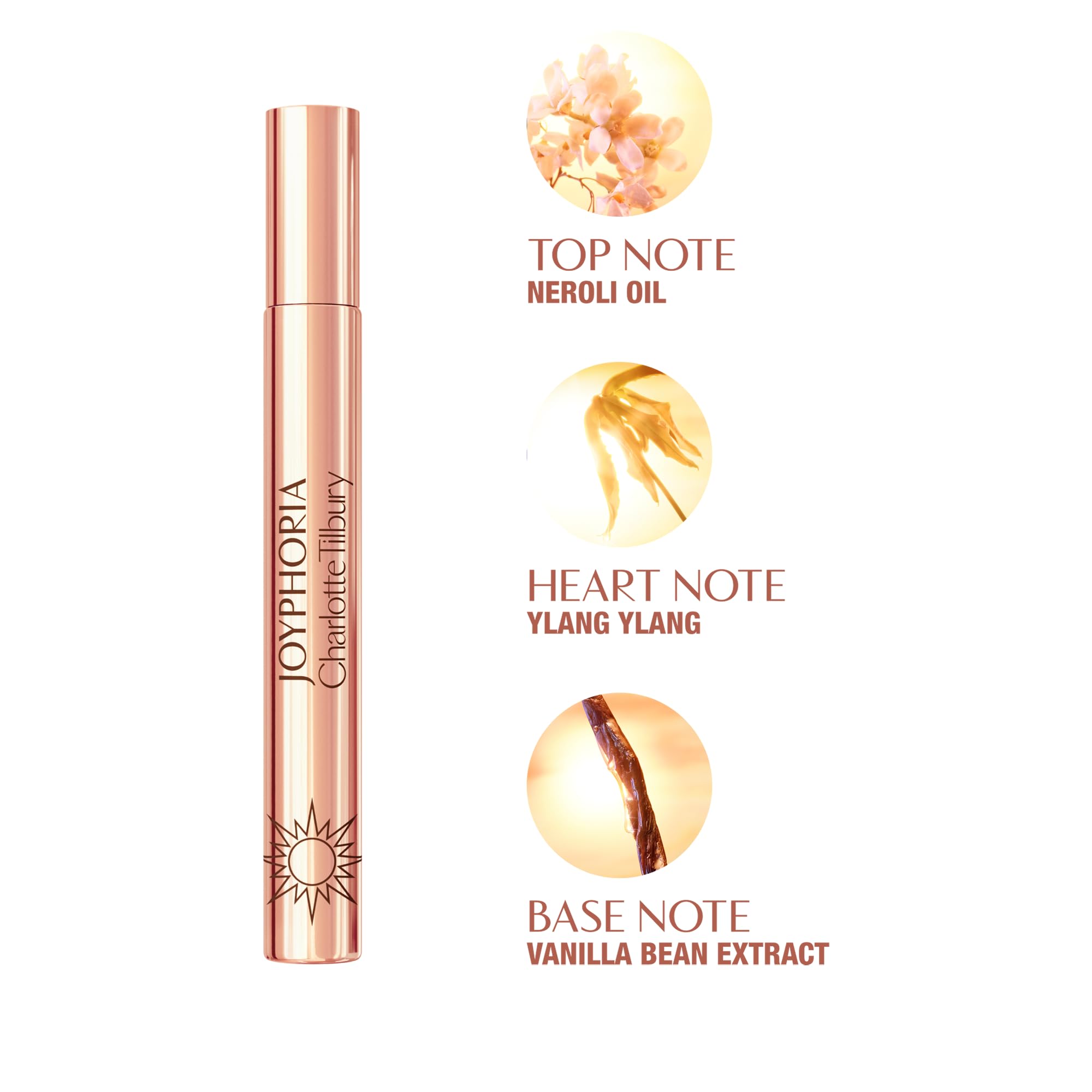 Charlotte Tilbury Joyphoria Eau De Parfum - Pheromone Enhancing Floral Vanilla Perfume Enriched with Naturally-Derived Oils - Long-Lasting Scent with Notes of Ylang Ylang & Neroli Oil