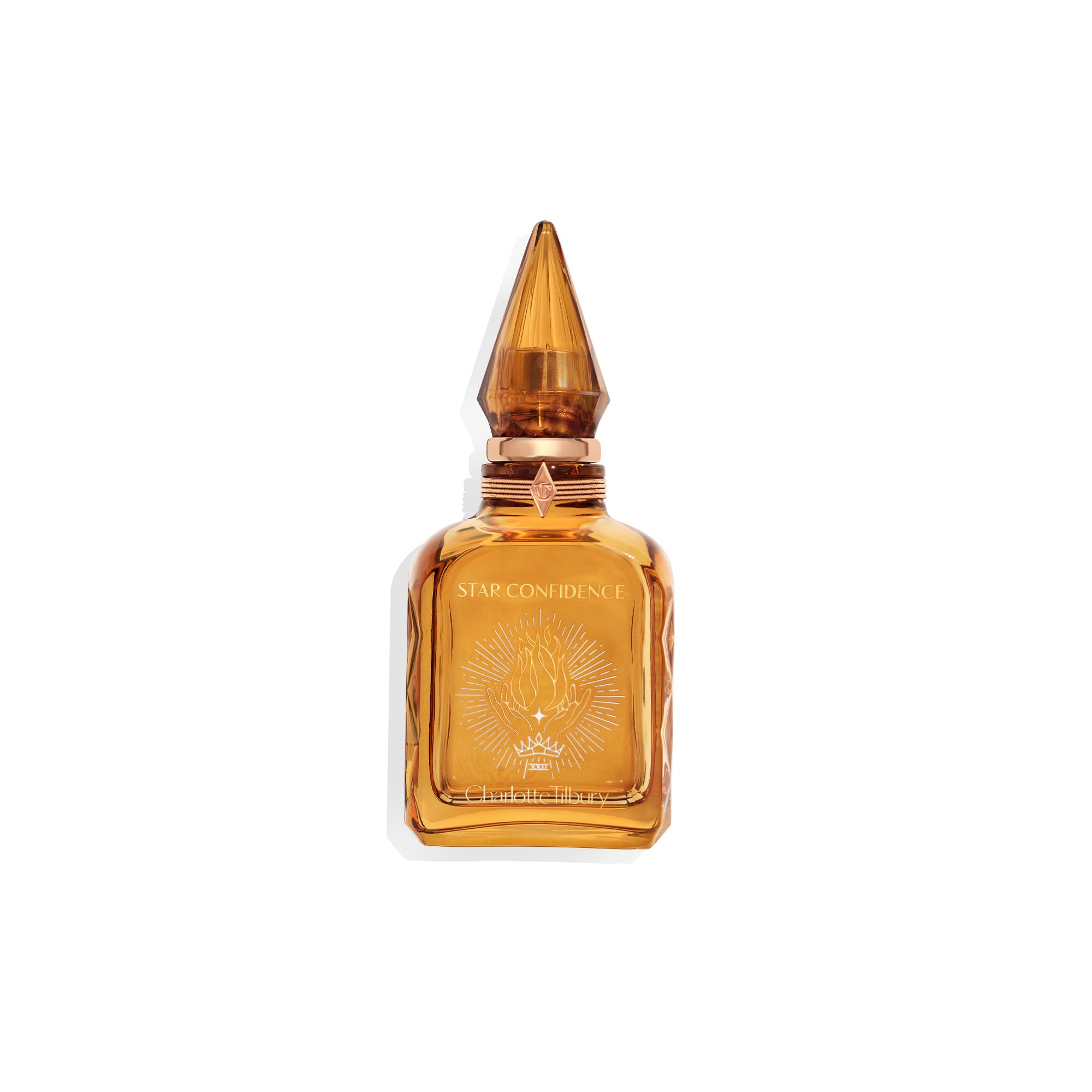 Charlotte Tilbury Star Confidence Eau De Parfum - Pheromone Enhancing Blackcurrant & Jasmine Fragrance with Natural Patchouli Oil - Long-Lasting Floral Woody Scent