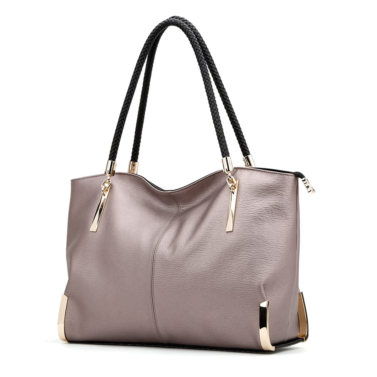 FOXLOVER Large Capacity Tote Handbags for Women, Women's Top-handle Bags Fashion Shoulder Bags Purses Minimalist design
