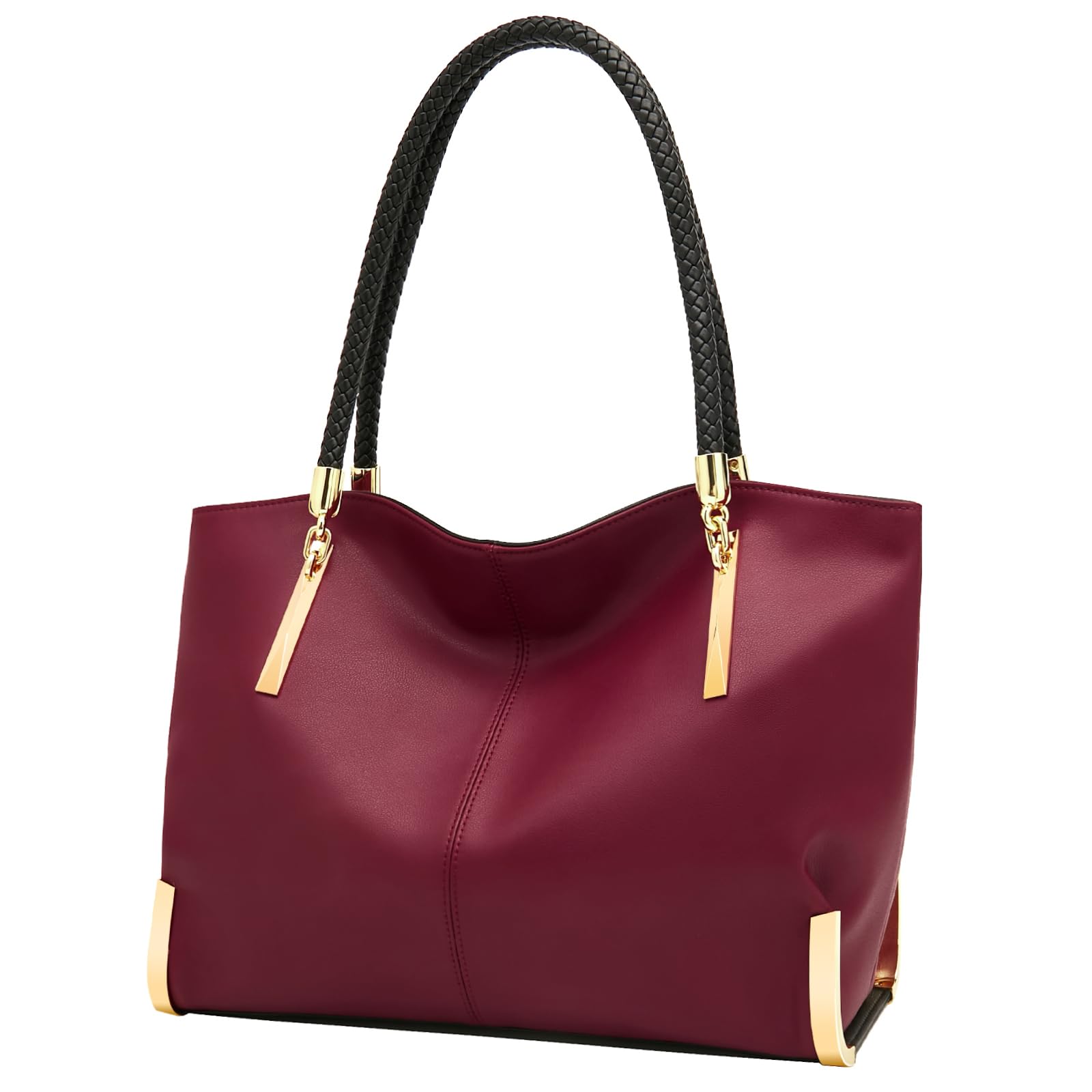 FOXLOVER Large Capacity Tote Handbags for Women, Women's Top-handle Bags Fashion Shoulder Bags Purses Minimalist design
