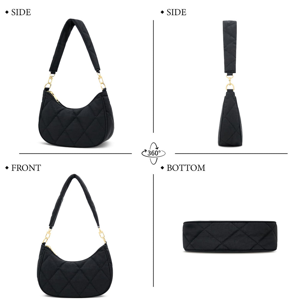 KKXIU Shoulder Bag for Women Cute Hobo Purses and Handbags Retro Clutch Underarm Purse | Cute, Retro, Cute, Retro