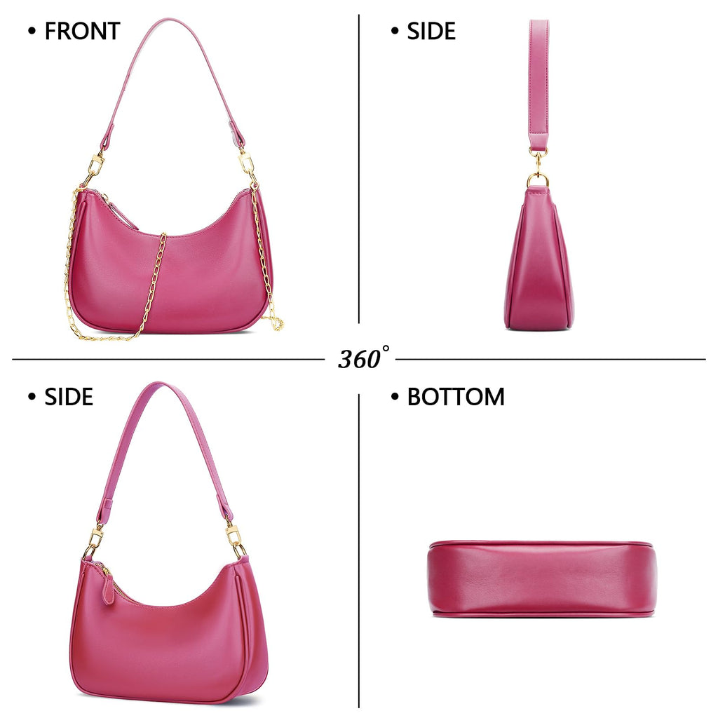 KKXIU Shoulder Bag for Women Cute Hobo Purses and Handbags Retro Clutch Underarm Purse | Cute, Retro, Cute, Retro
