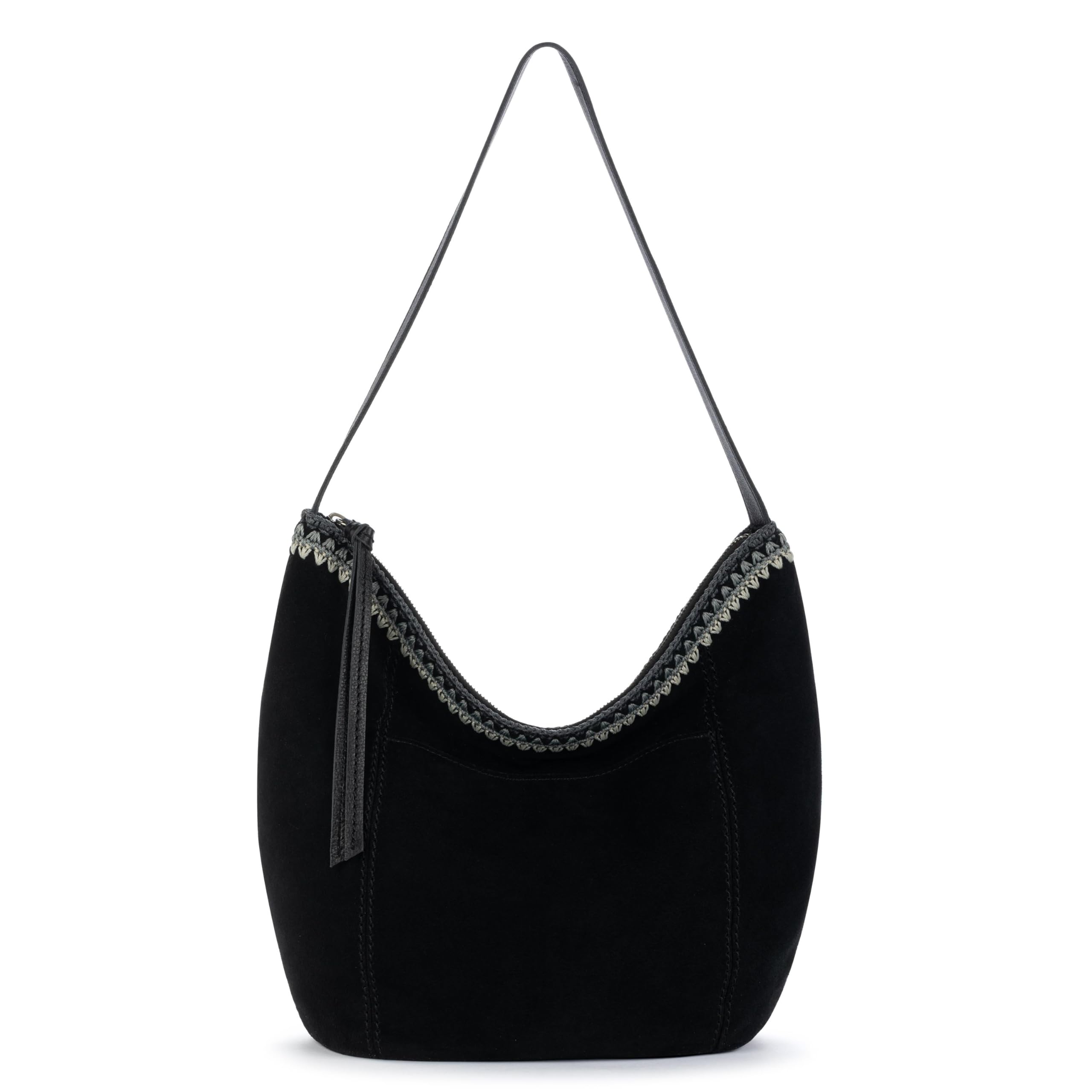 The Sak Sequoia Hobo Bag - Premium Large Leather Women's Handbag for Everyday & Travel - Durable Purse With Zipper Pocket