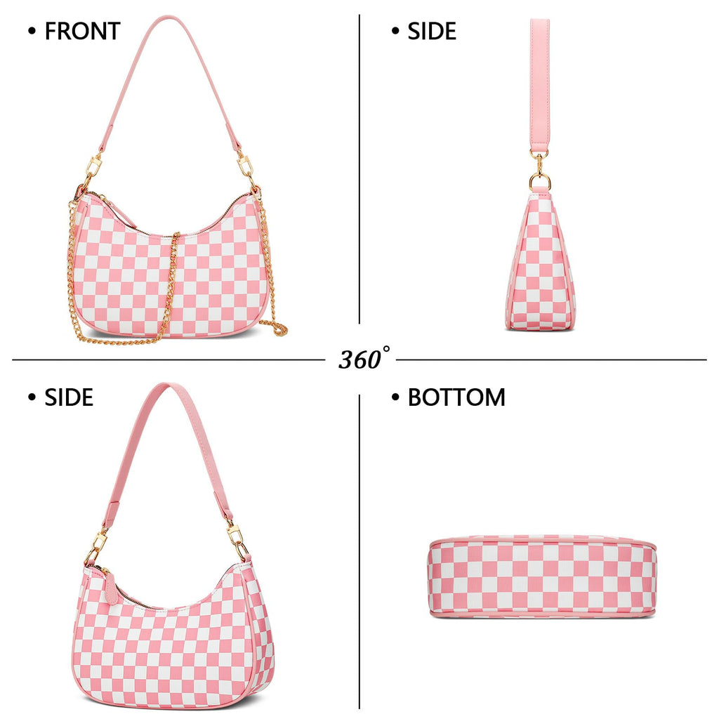 KKXIU Shoulder Bag for Women Cute Hobo Purses and Handbags Retro Clutch Underarm Purse | Cute, Retro, Cute, Retro