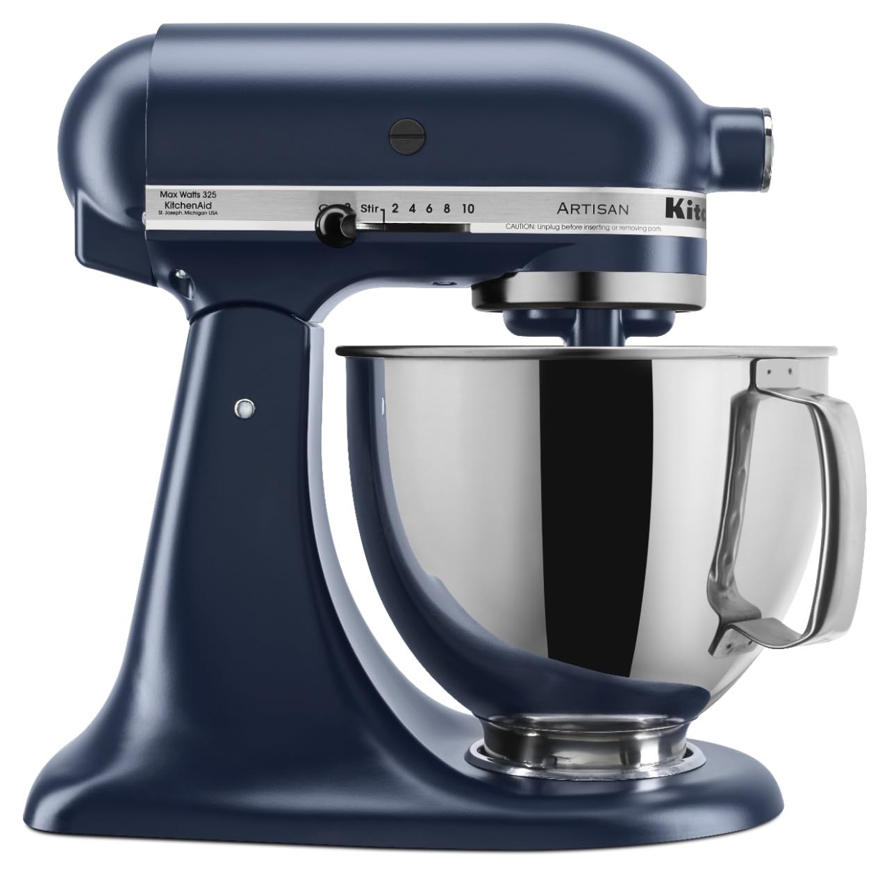 KitchenAid Artisan Series 5 Quart Tilt Head Stand Mixer with Pouring Shield KSM150PS, Almond Cream