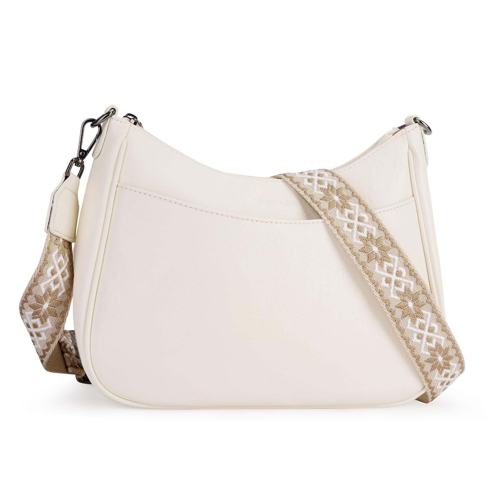 APHISON Trendy Leather Crossbody Purse with Adjustable Strap, Women's Shoulder Handbag