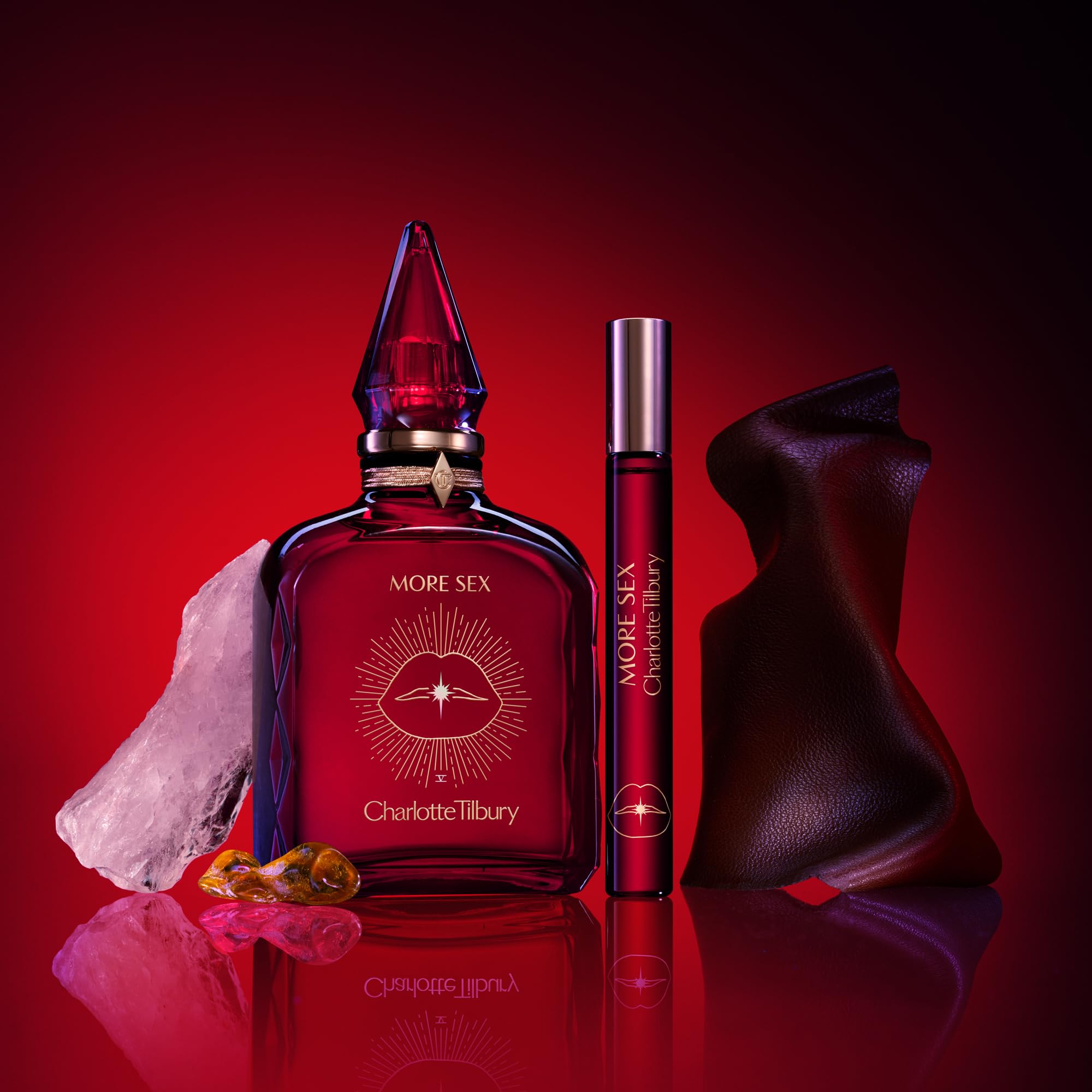 Charlotte Tilbury More Sex Eau De Parfum - Pheromone Enhancing Sandalwood Perfume with Naturally-Derived Oils - Long-Lasting Scent with Notes of Black Pepper, Velvety Musk & Ambery Wood