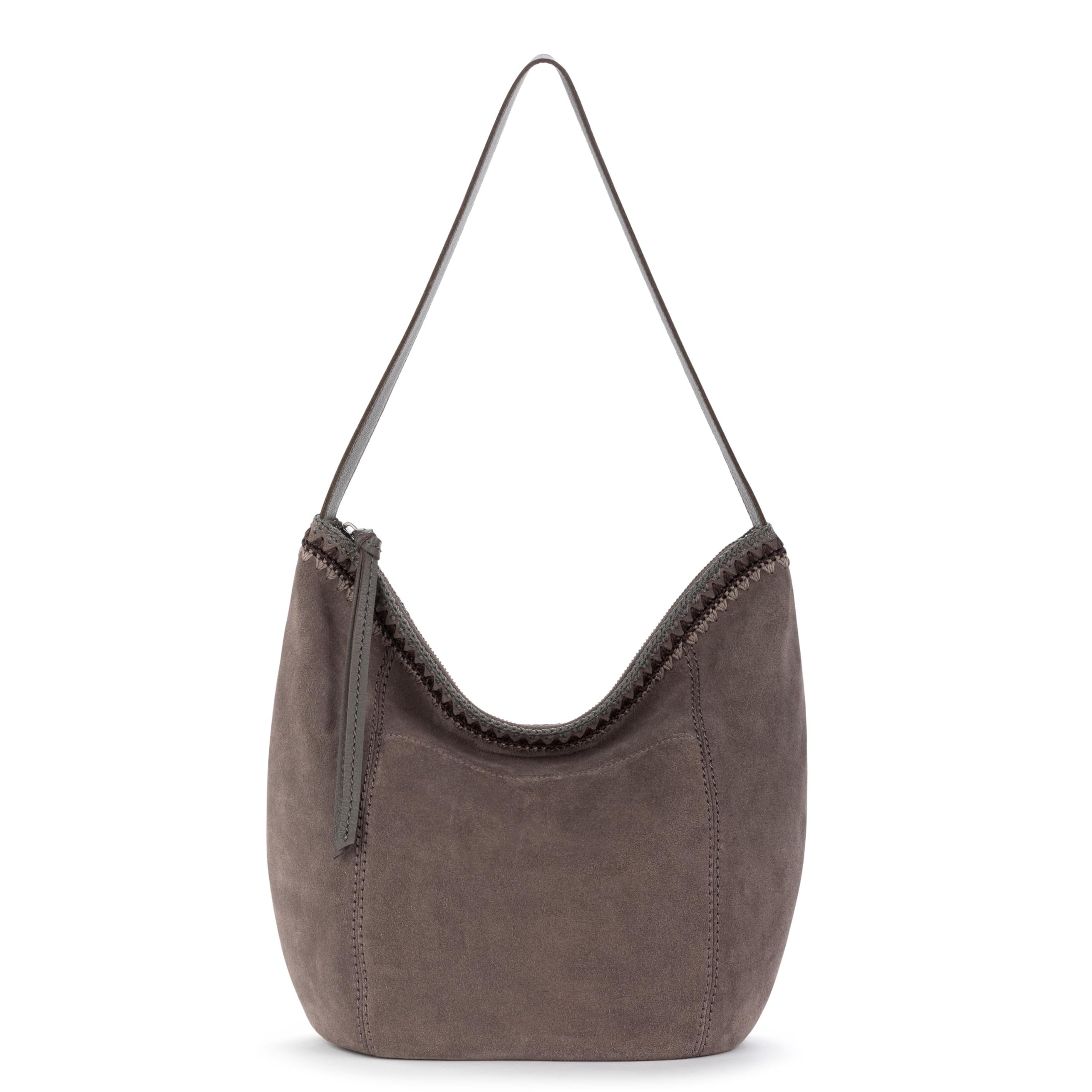 The Sak Sequoia Hobo Bag - Premium Large Leather Women's Handbag for Everyday & Travel - Durable Purse With Zipper Pocket