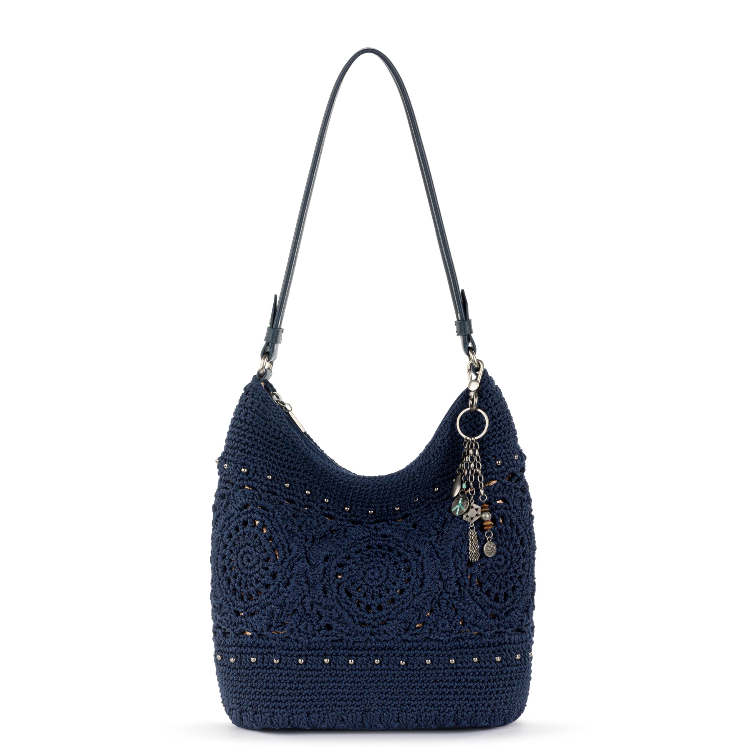 The Sak Sequoia Hobo Bag - Hand Crochet Large Women's Purse for Everyday & Travel - Durable Handbag & Tote With Zipper Pocket