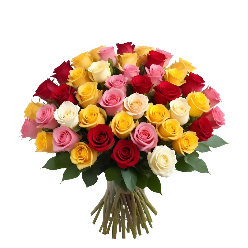 25 Pink Roses | Arabella Bouquets | Real Fresh Flowers for Delivery, Gift for Birthday Women, Congratulations, Anniversary, Thank You, Mother's Day