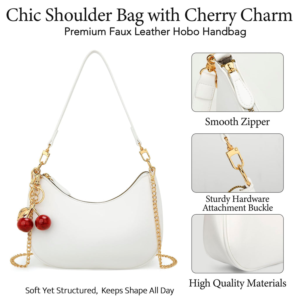 KKXIU Shoulder Bag for Women Cute Hobo Purses and Handbags Retro Clutch Underarm Purse | Cute, Retro, Cute, Retro