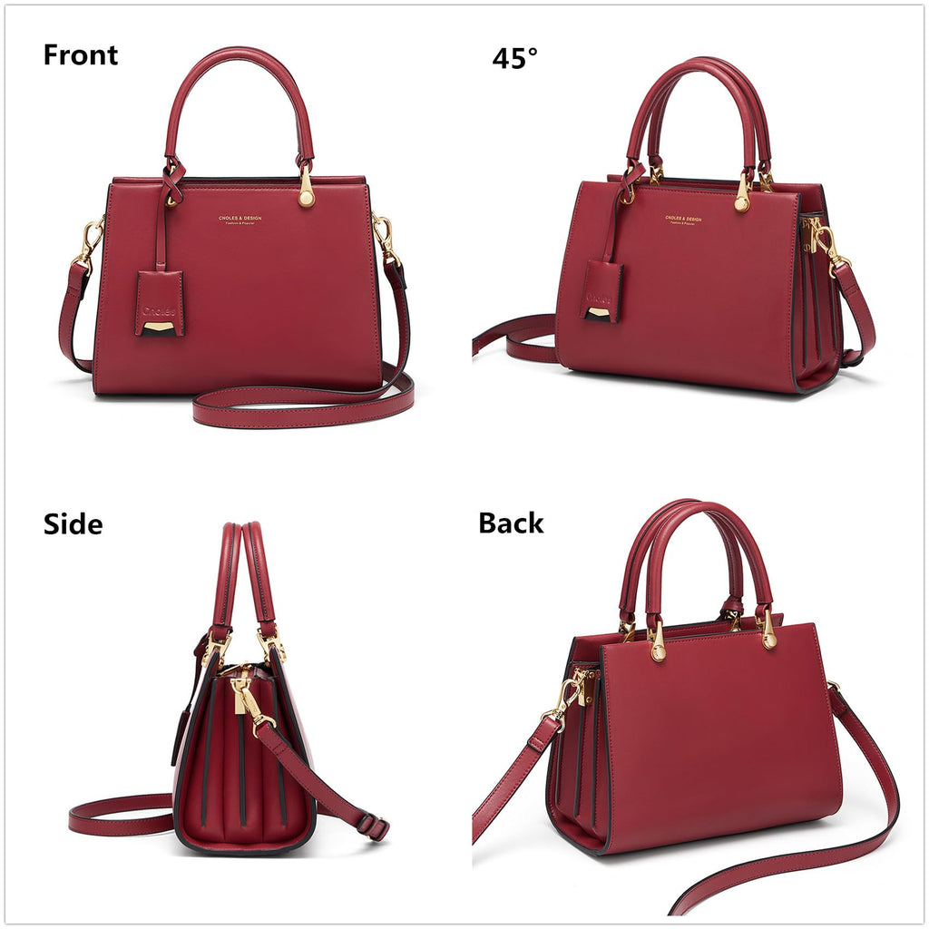 Cnoles Handbags for Women Large Capacity Tote Shoulder Bags Ladies Handle Satchel Purse