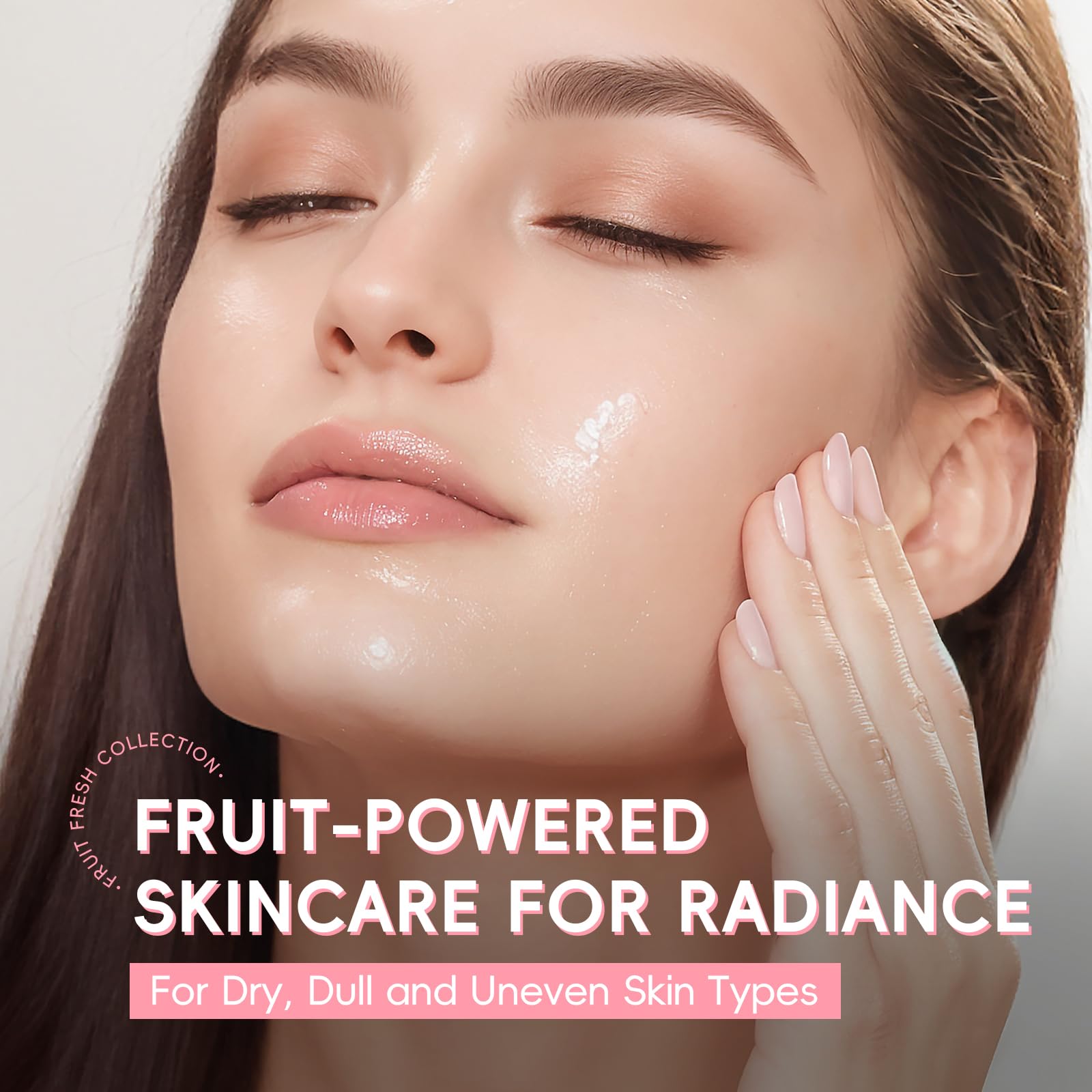 QUIYUM Watermelon Niacinamide Skin Care Set, Routine Beauty Skincare for Teens- Gift Set with Cleanser, Toner, Eye Cream, Cream, Serum, Facial Juicy Glow Up for Women, Girls, for All Skin Types (5PCS)