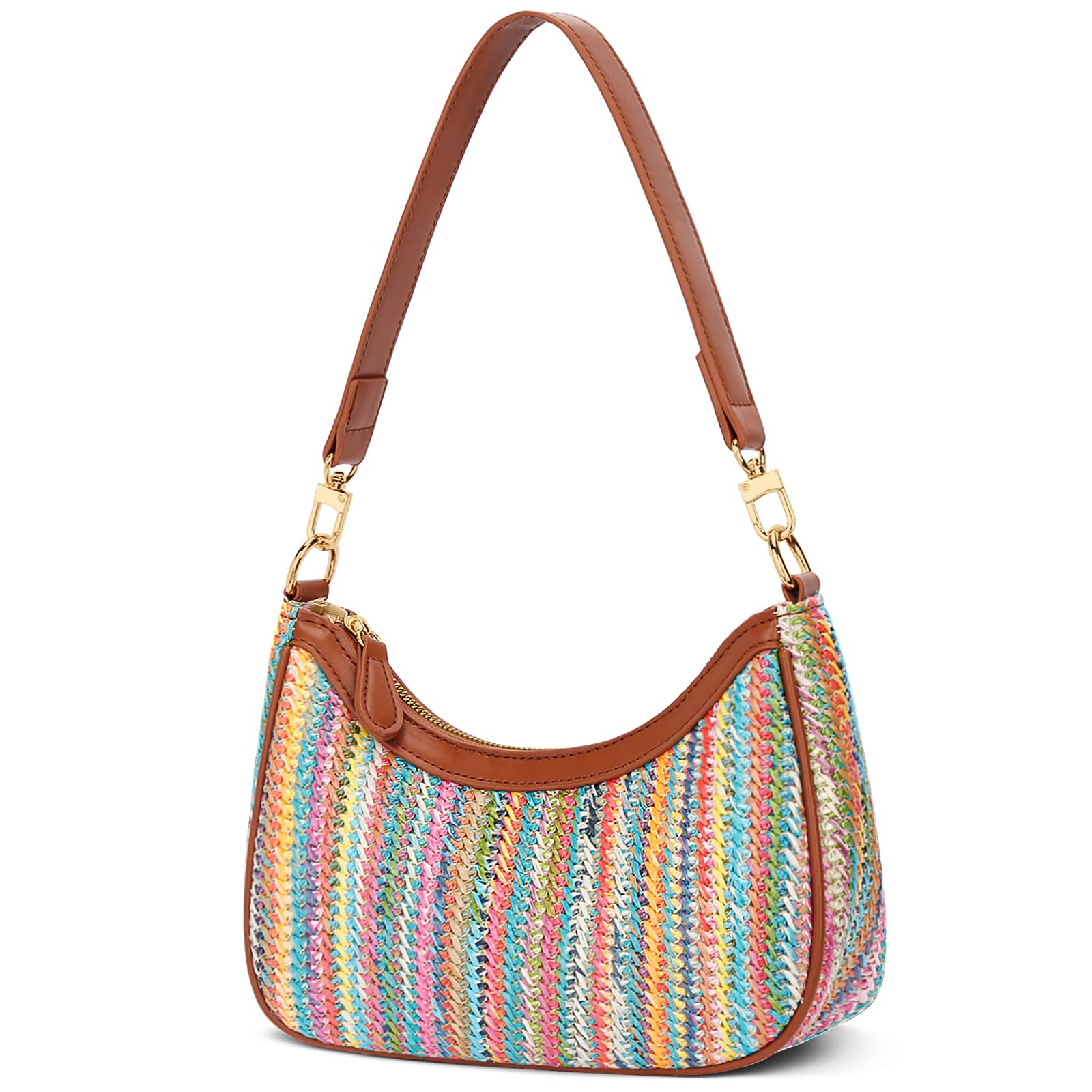 KKXIU Shoulder Bag for Women Cute Hobo Purses and Handbags Retro Clutch Underarm Purse | Cute, Retro, Cute, Retro