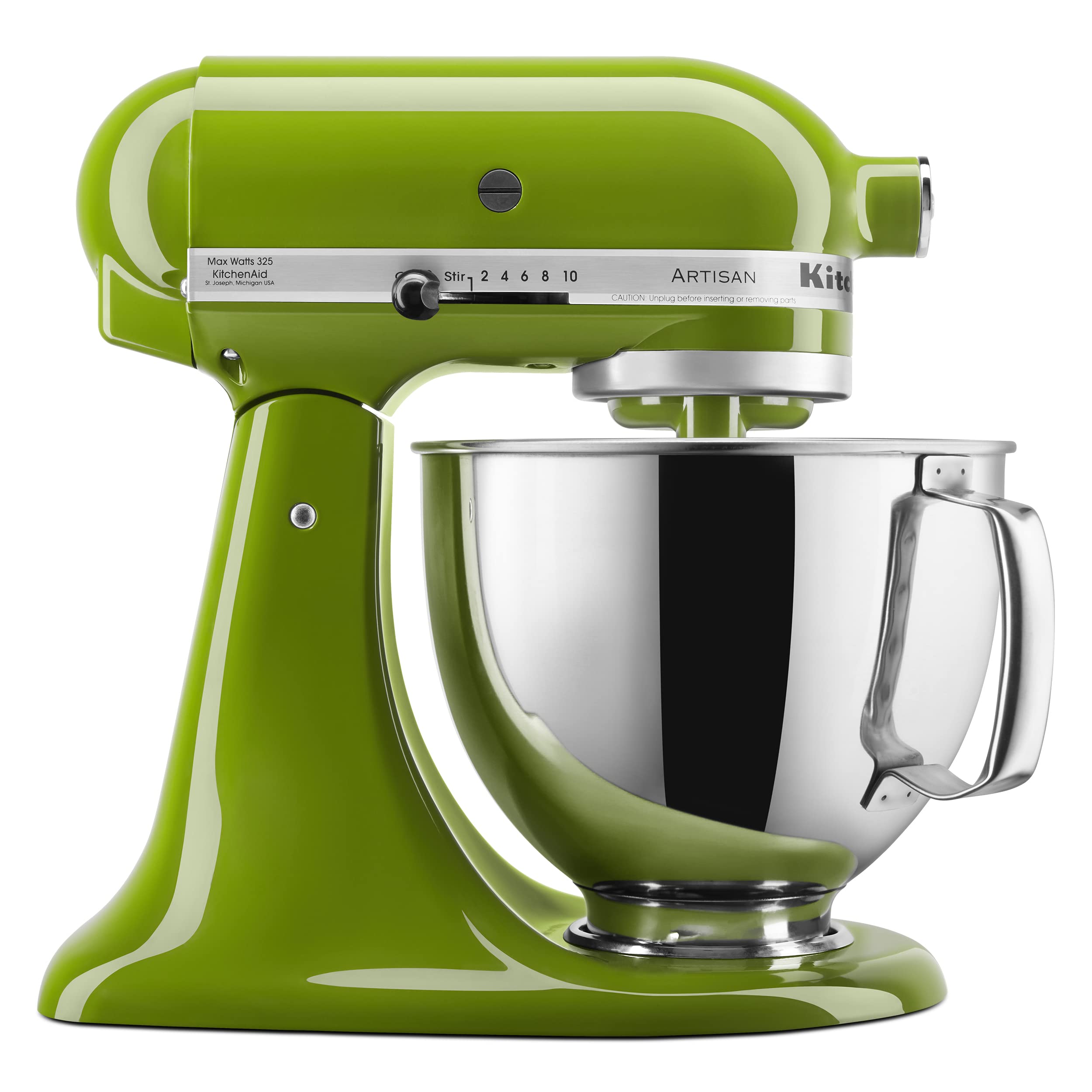 KitchenAid Artisan Series 5 Quart Tilt Head Stand Mixer with Pouring Shield KSM150PS, Almond Cream