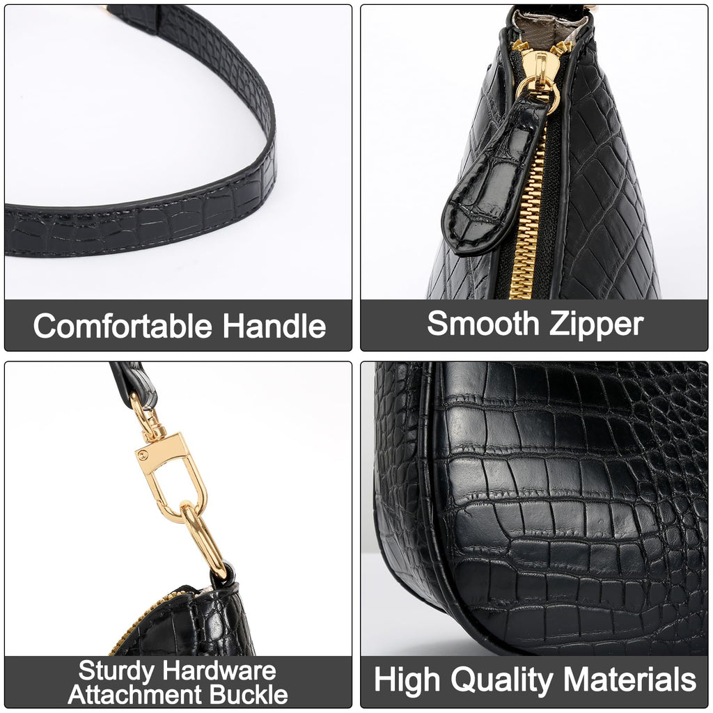 KKXIU Shoulder Bag for Women Cute Hobo Purses and Handbags Retro Clutch Underarm Purse | Cute, Retro, Cute, Retro