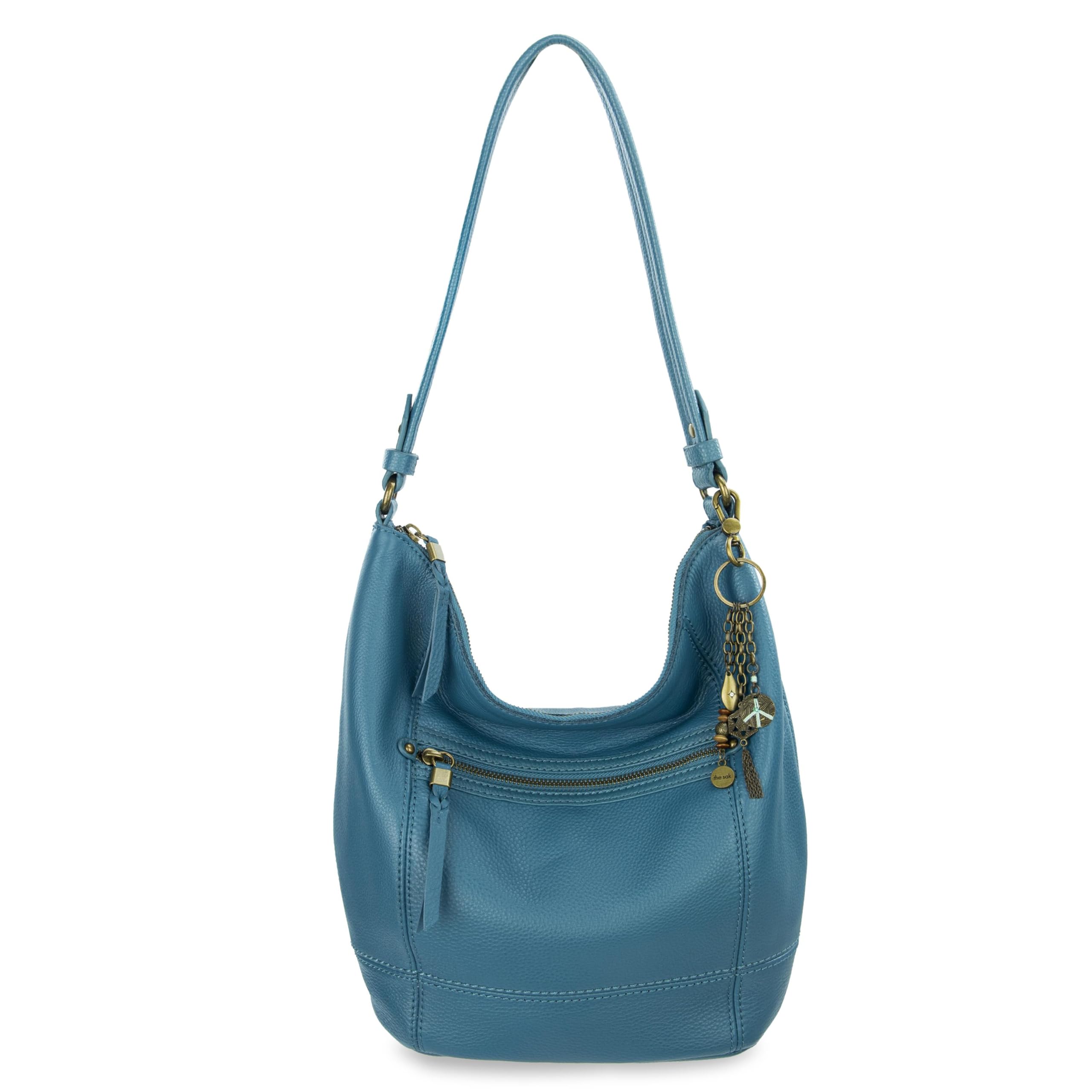 The Sak Sequoia Hobo Bag - Premium Large Leather Women's Handbag for Everyday & Travel - Durable Purse With Zipper Pocket