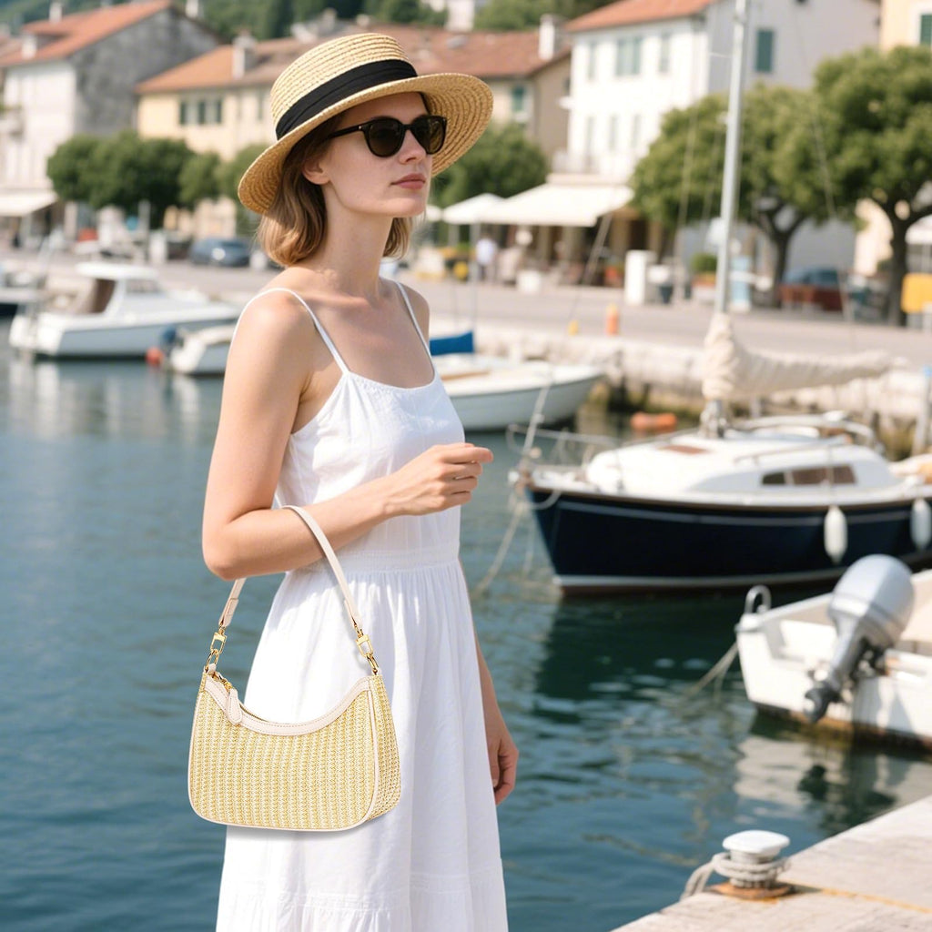 KKXIU Shoulder Bag for Women Cute Hobo Purses and Handbags Retro Clutch Underarm Purse | Cute, Retro, Cute, Retro