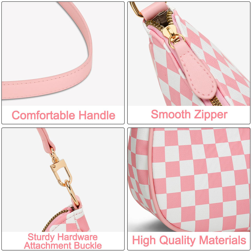 KKXIU Shoulder Bag for Women Cute Hobo Purses and Handbags Retro Clutch Underarm Purse | Cute, Retro, Cute, Retro