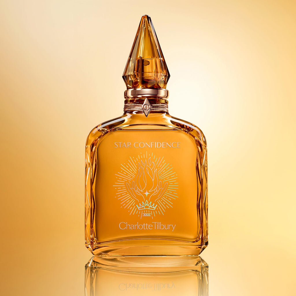 Charlotte Tilbury Star Confidence Eau De Parfum - Pheromone Enhancing Blackcurrant & Jasmine Fragrance with Natural Patchouli Oil - Long-Lasting Floral Woody Scent