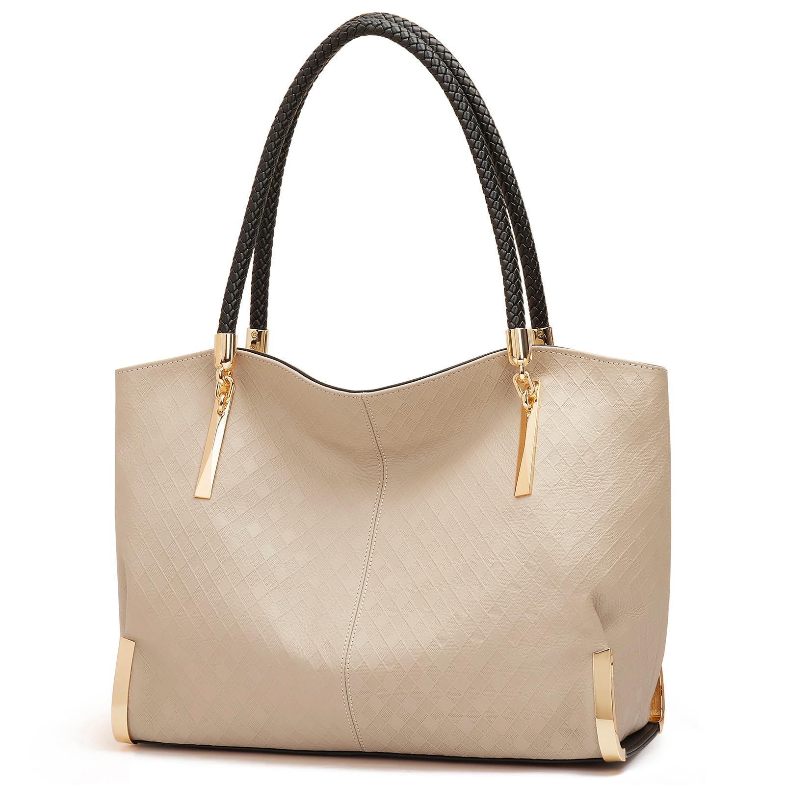 FOXLOVER Large Capacity Tote Handbags for Women, Women's Top-handle Bags Fashion Shoulder Bags Purses Minimalist design