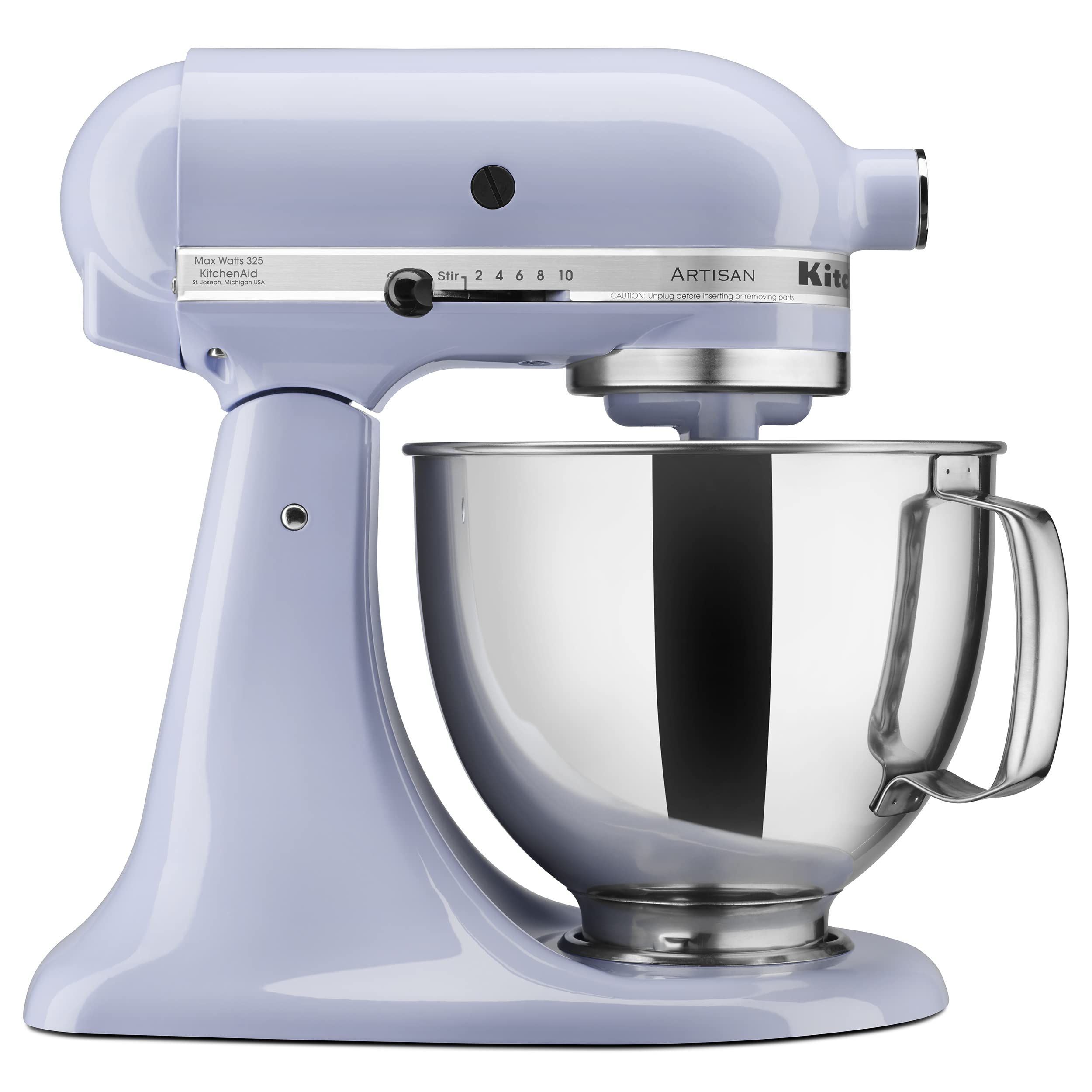 KitchenAid Artisan Series 5 Quart Tilt Head Stand Mixer with Pouring Shield KSM150PS, Almond Cream