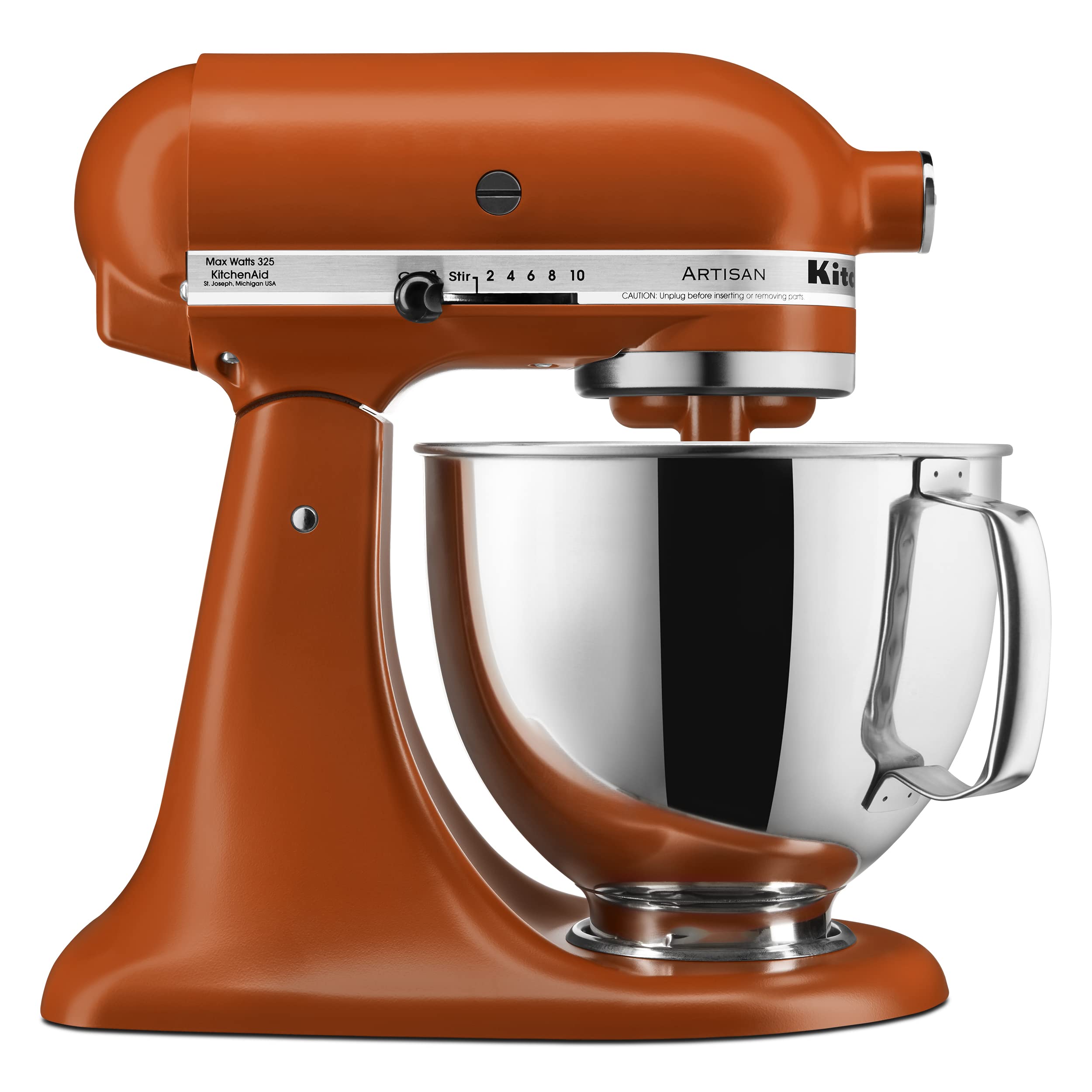 KitchenAid Artisan Series 5 Quart Tilt Head Stand Mixer with Pouring Shield KSM150PS, Almond Cream