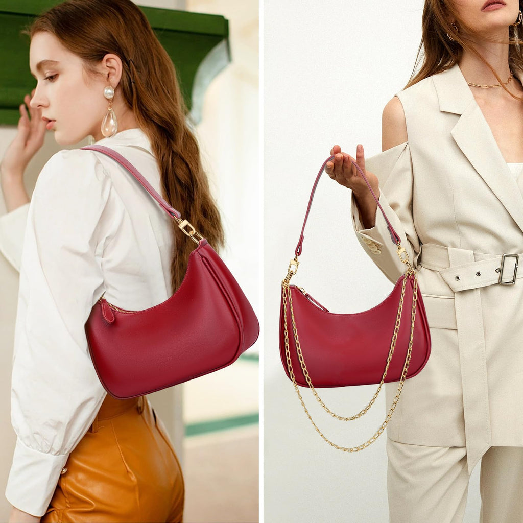 KKXIU Shoulder Bag for Women Cute Hobo Purses and Handbags Retro Clutch Underarm Purse | Cute, Retro, Cute, Retro