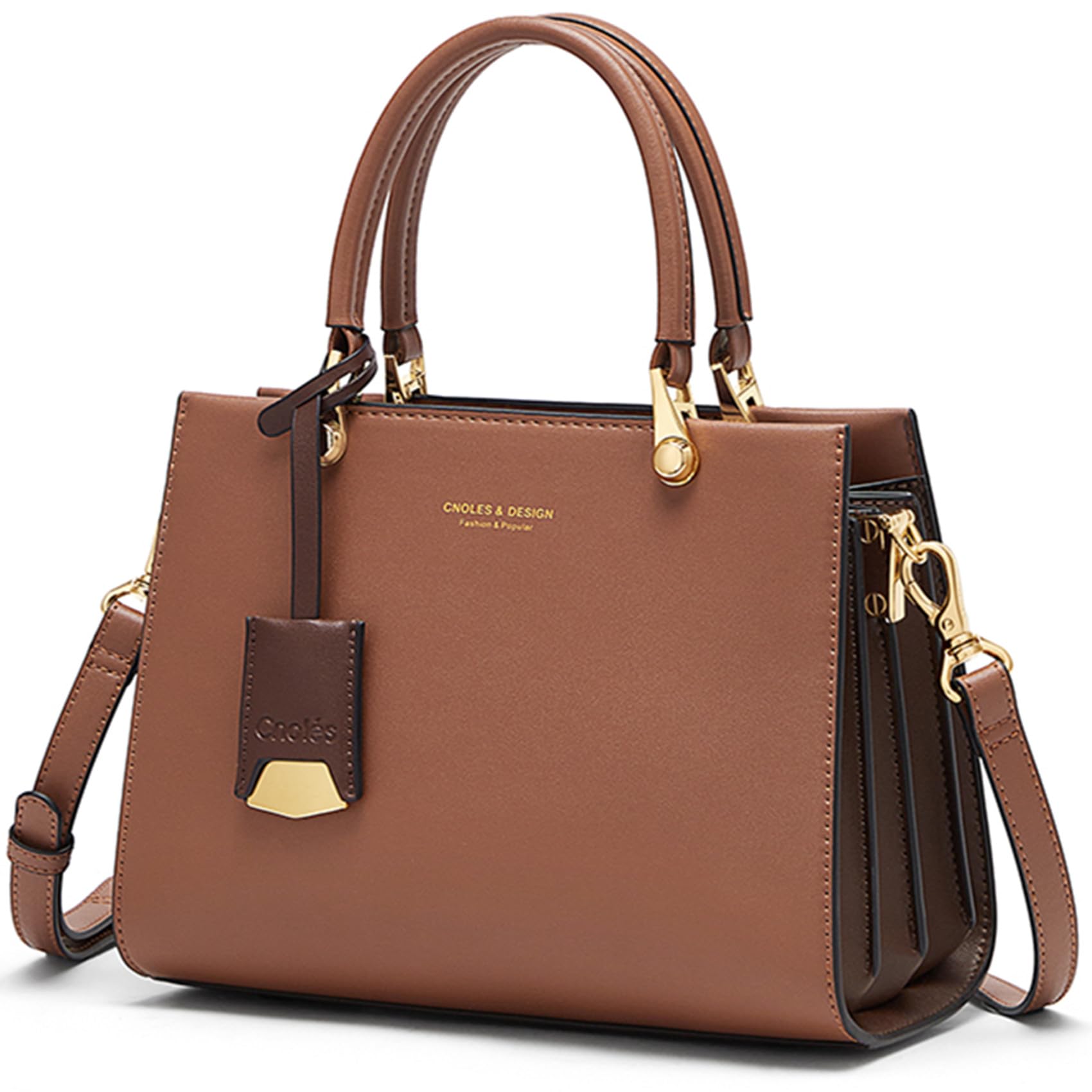 Cnoles Handbags for Women Large Capacity Tote Shoulder Bags Ladies Handle Satchel Purse
