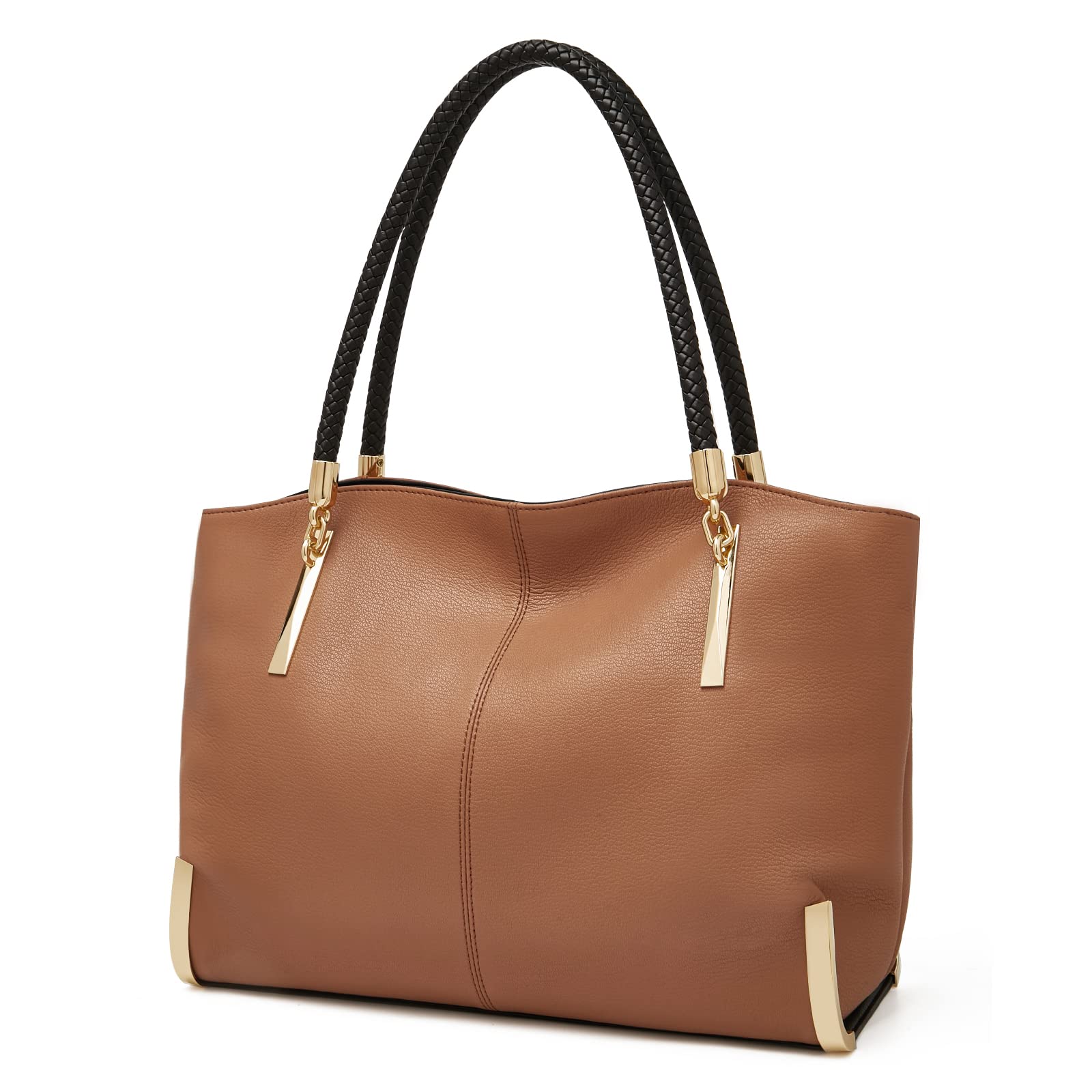 FOXLOVER Large Capacity Tote Handbags for Women, Women's Top-handle Bags Fashion Shoulder Bags Purses Minimalist design
