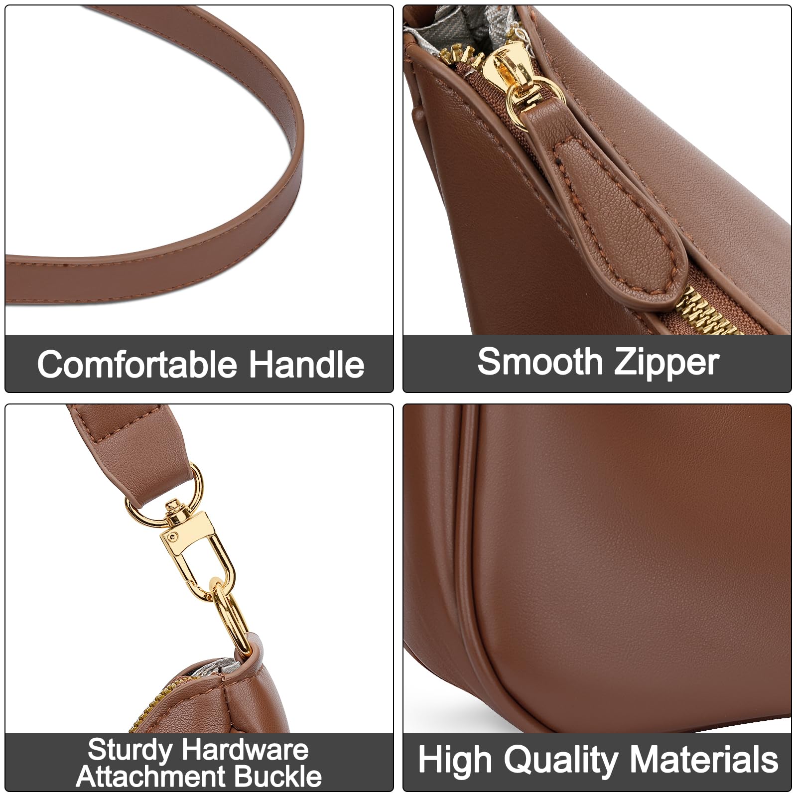KKXIU Shoulder Bag for Women Cute Hobo Purses and Handbags Retro Clutch Underarm Purse | Cute, Retro, Cute, Retro