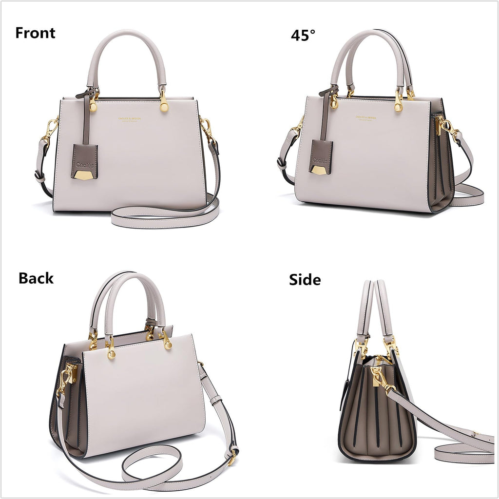 Cnoles Handbags for Women Large Capacity Tote Shoulder Bags Ladies Handle Satchel Purse