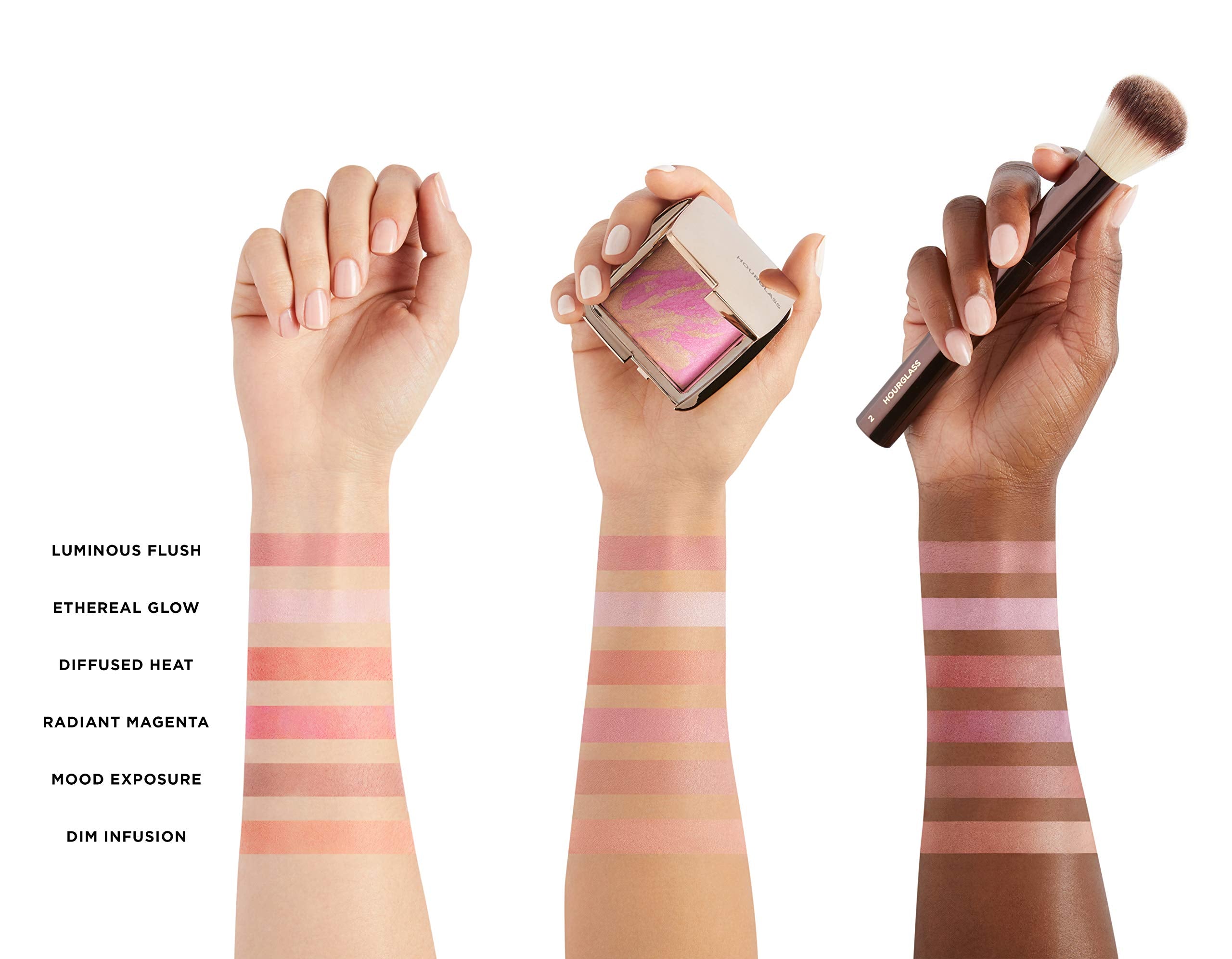 Hourglass Ambient Lighting Blush.Vibrant Powder Highlighting Blush. Vegan and Cruelty-Free