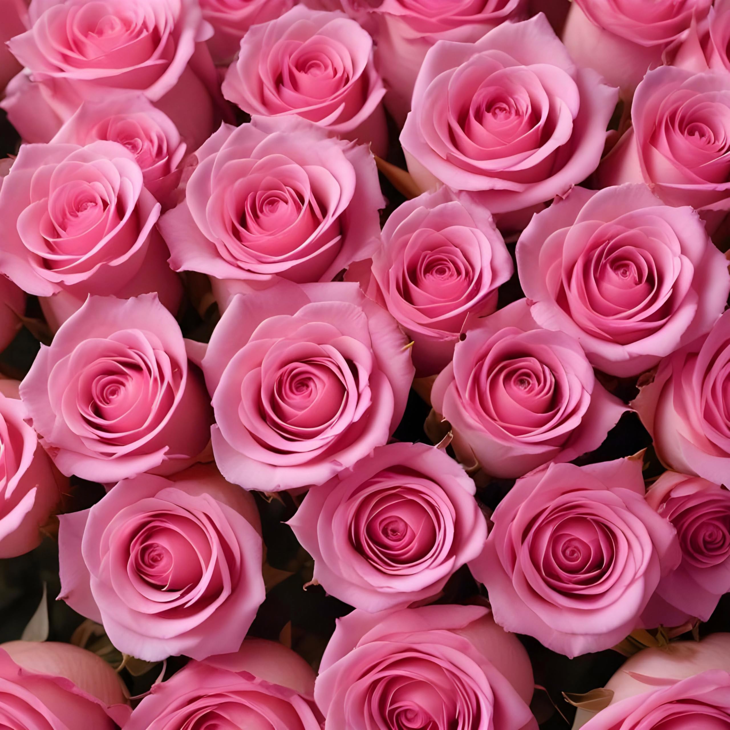 25 Pink Roses | Arabella Bouquets | Real Fresh Flowers for Delivery, Gift for Birthday Women, Congratulations, Anniversary, Thank You, Mother's Day