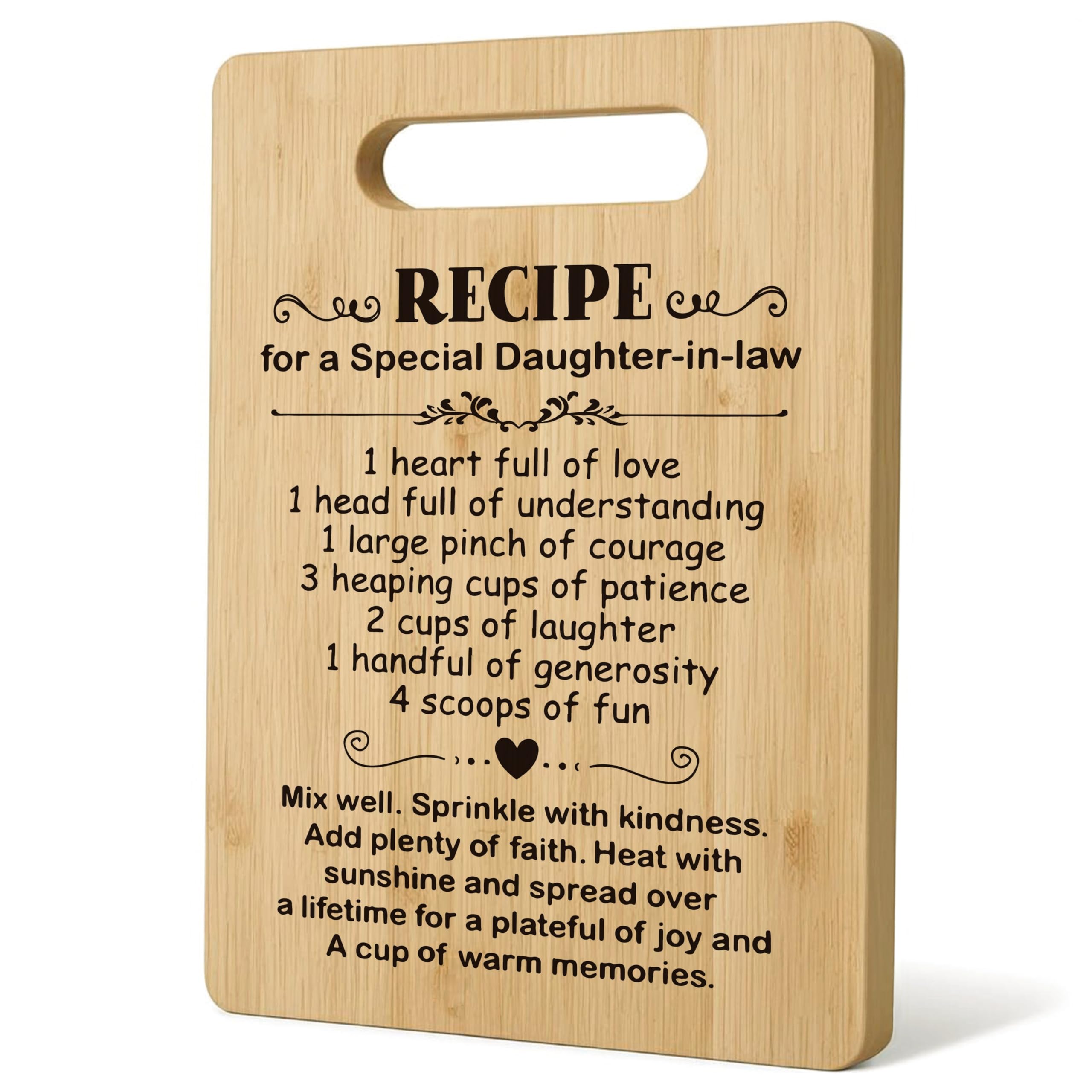 Gifts for Grandma, Grandma Cutting Board Chopping Board, Best Grandma Gifts, Grandma Christmas Birthday Gifts, Grandma Gifts from Grandkids, Grandma Kitchen Gifts Bamboo Cutting Boards