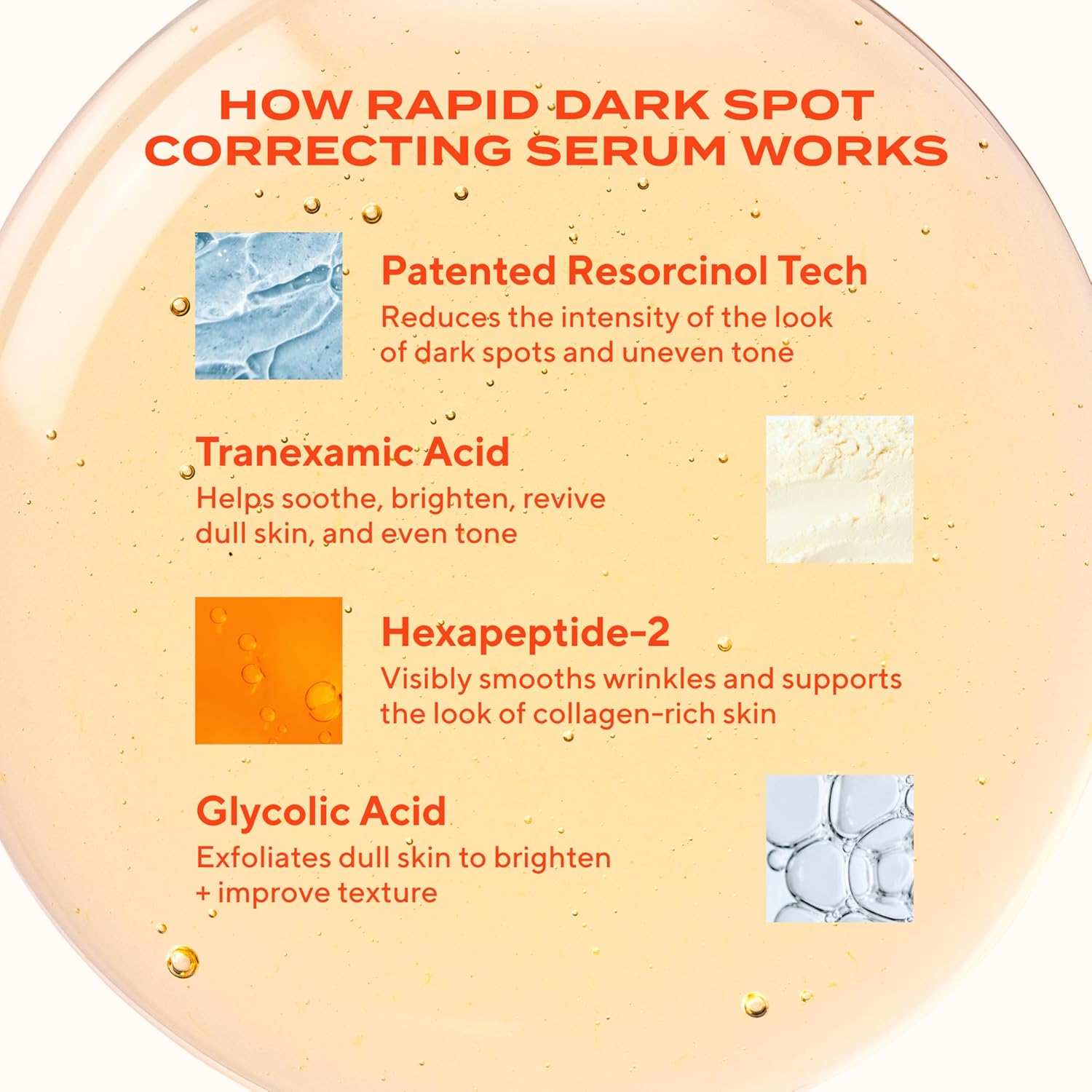 Murad Rapid Dark Spot Correcting Serum - Advanced Anti-Aging Formula with Patented Resorcinol Technology, Tranexamic and Glycolic Acids for Hyperpigmentation, Dark Spots and Dull Skin - 1 Fl Oz