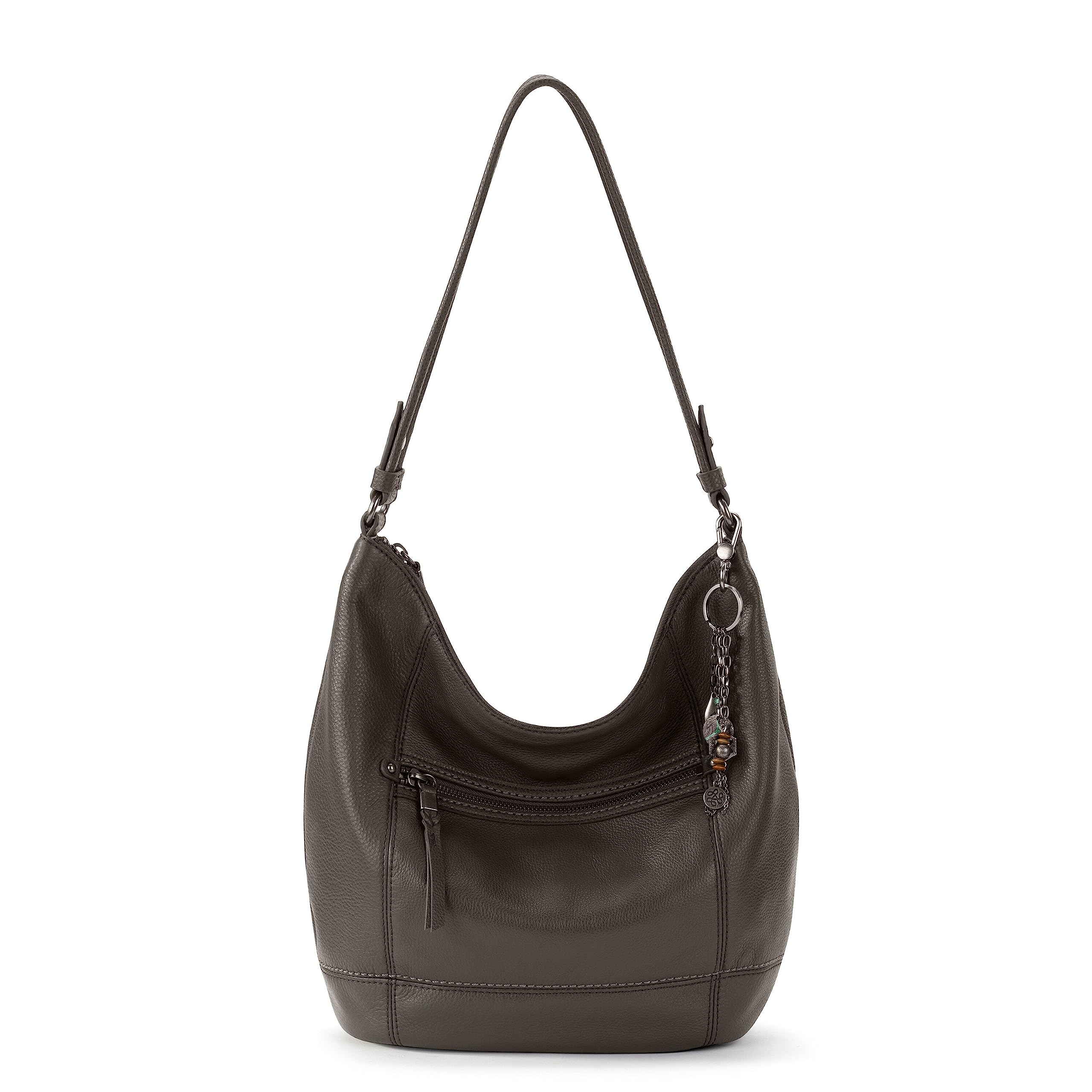 The Sak Sequoia Hobo Bag - Premium Large Leather Women's Handbag for Everyday & Travel - Durable Purse With Zipper Pocket