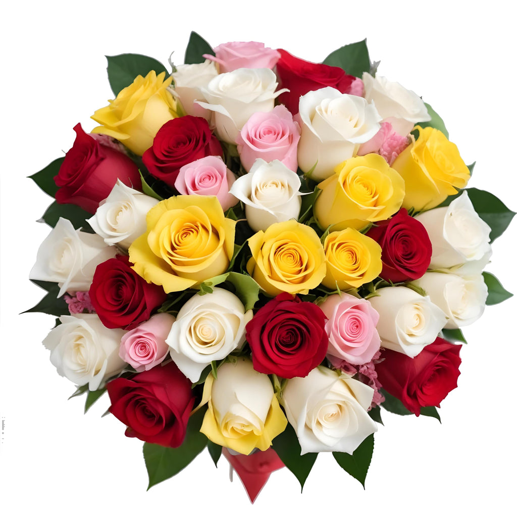 25 Pink Roses | Arabella Bouquets | Real Fresh Flowers for Delivery, Gift for Birthday Women, Congratulations, Anniversary, Thank You, Mother's Day
