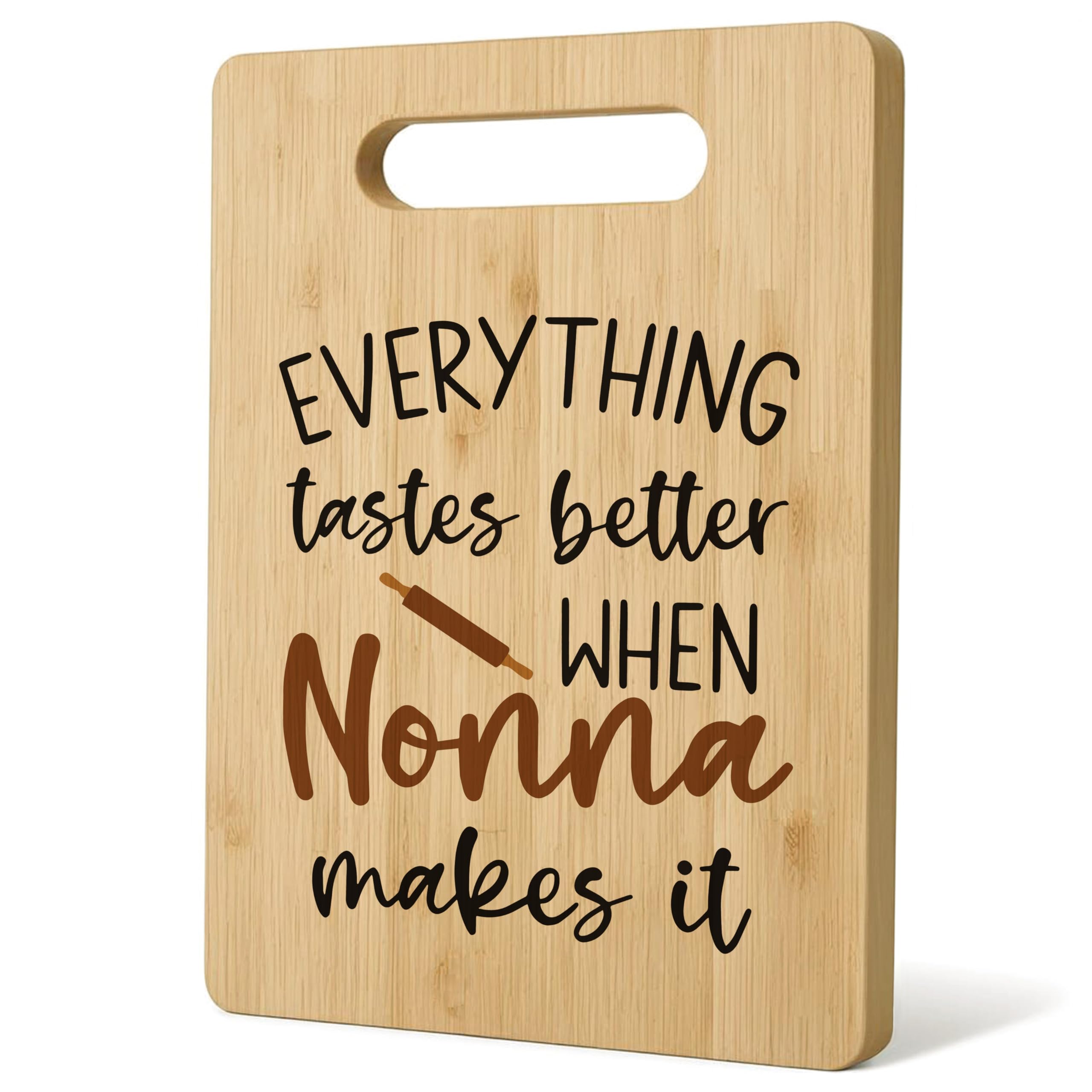 Gifts for Grandma, Grandma Cutting Board Chopping Board, Best Grandma Gifts, Grandma Christmas Birthday Gifts, Grandma Gifts from Grandkids, Grandma Kitchen Gifts Bamboo Cutting Boards