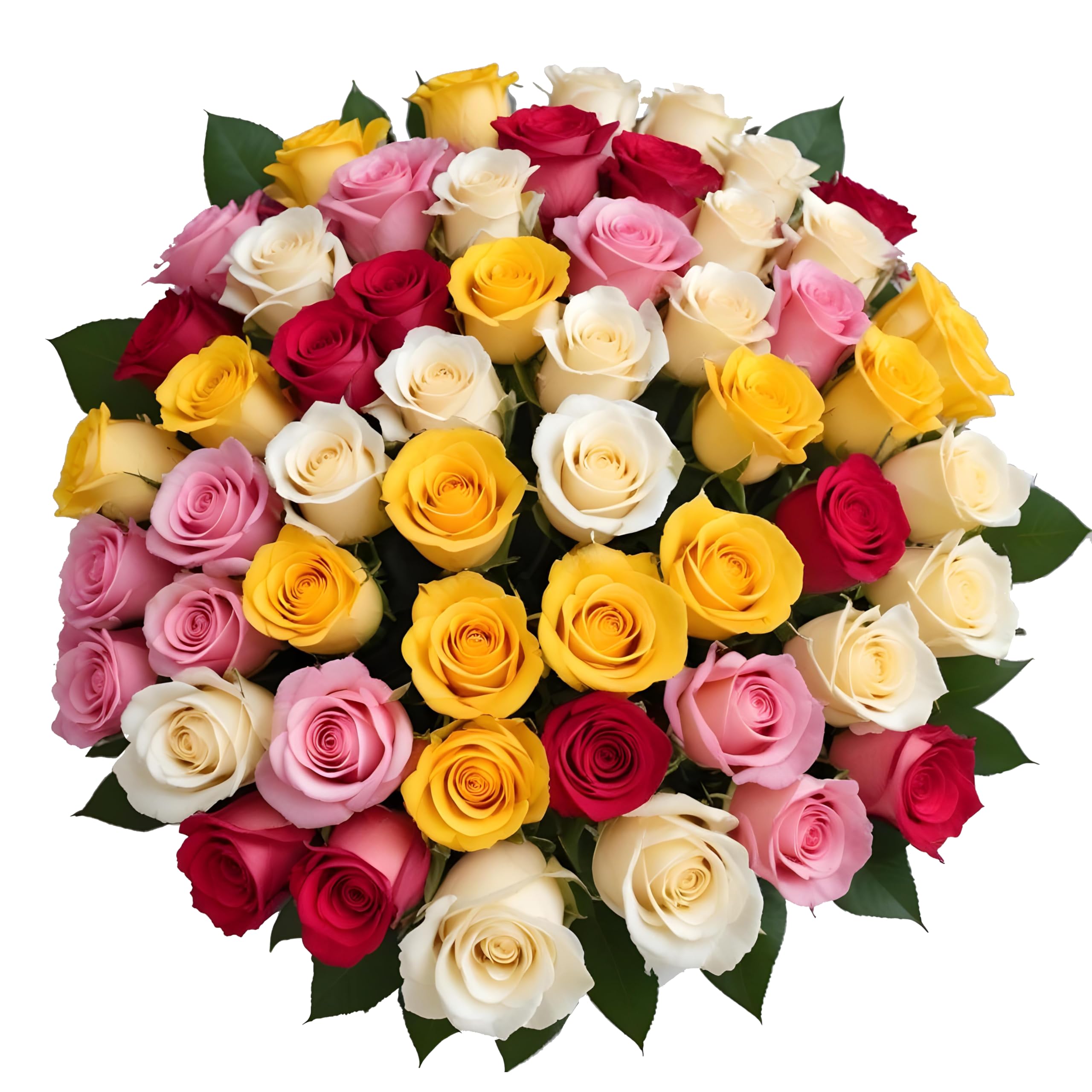 25 Pink Roses | Arabella Bouquets | Real Fresh Flowers for Delivery, Gift for Birthday Women, Congratulations, Anniversary, Thank You, Mother's Day
