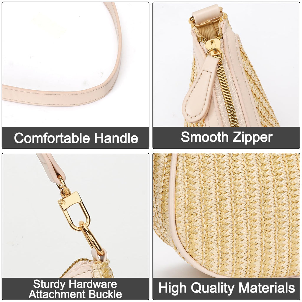 KKXIU Shoulder Bag for Women Cute Hobo Purses and Handbags Retro Clutch Underarm Purse | Cute, Retro, Cute, Retro