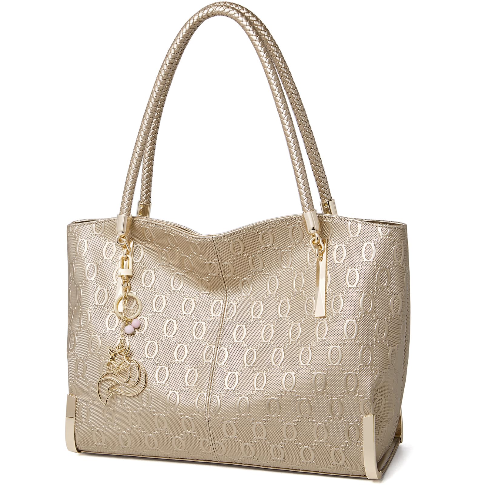 FOXLOVER Large Capacity Tote Handbags for Women, Women's Top-handle Bags Fashion Shoulder Bags Purses Minimalist design