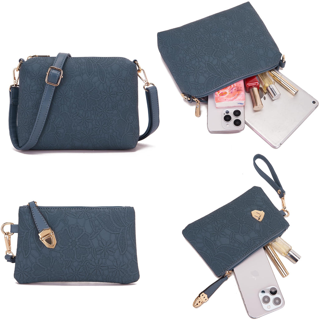 Women's Fashion Handbags Tote Bags Shoulder Bag Top Handle Satchel Purse Set 4pcs