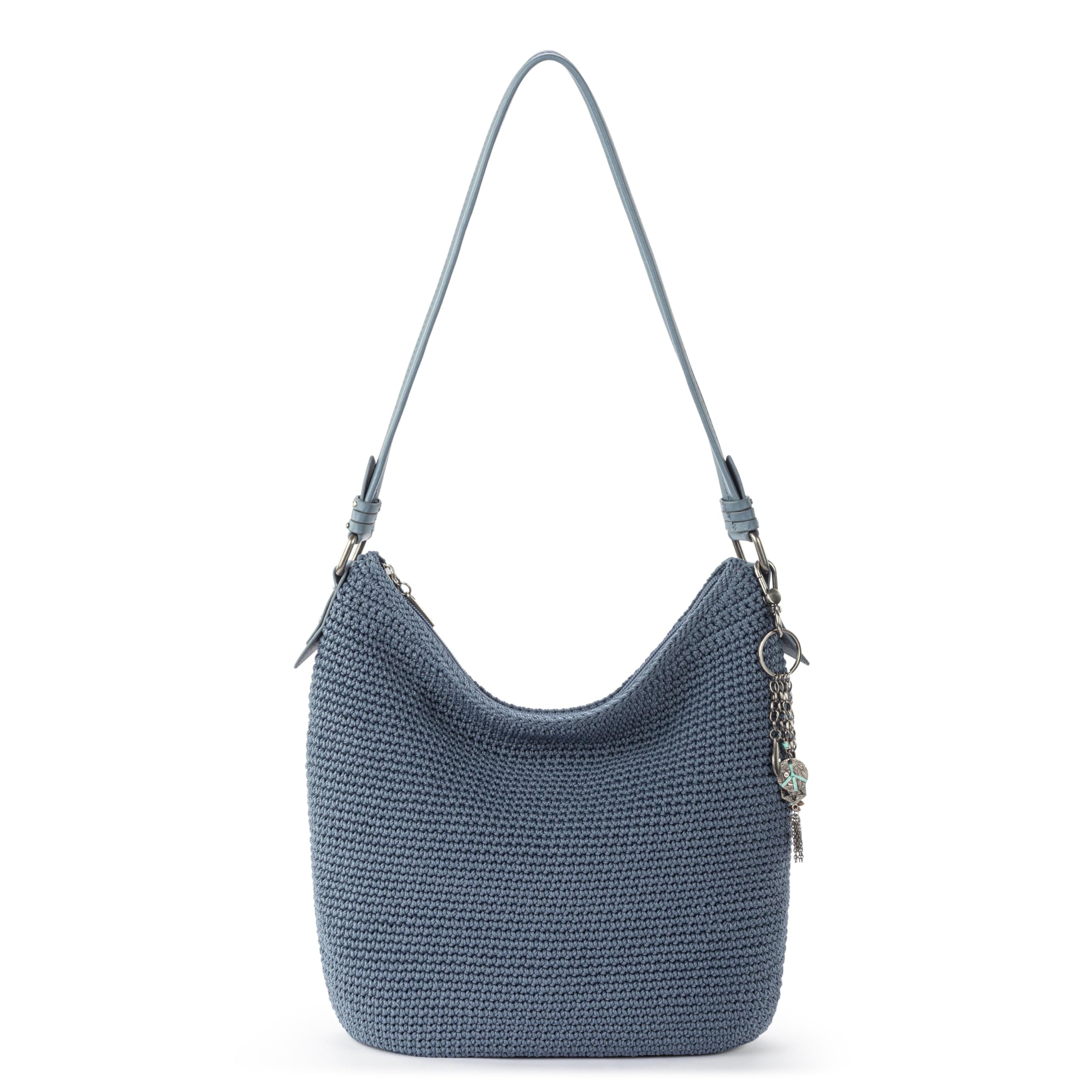 The Sak Sequoia Hobo Bag - Hand Crochet Large Women's Purse for Everyday & Travel - Durable Handbag & Tote With Zipper Pocket