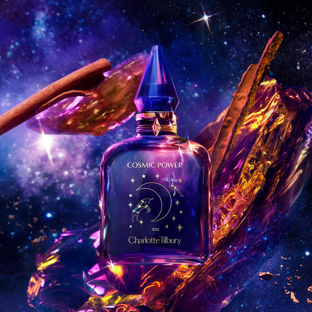 Charlotte Tilbury Cosmic Power Eau De Parfum - Pheromone Enhancing Amber Perfume with Naturally-Derived Oils - Long-Lasting Scent with Notes of Frankincense Accord, Cinnamon & Clove Oil